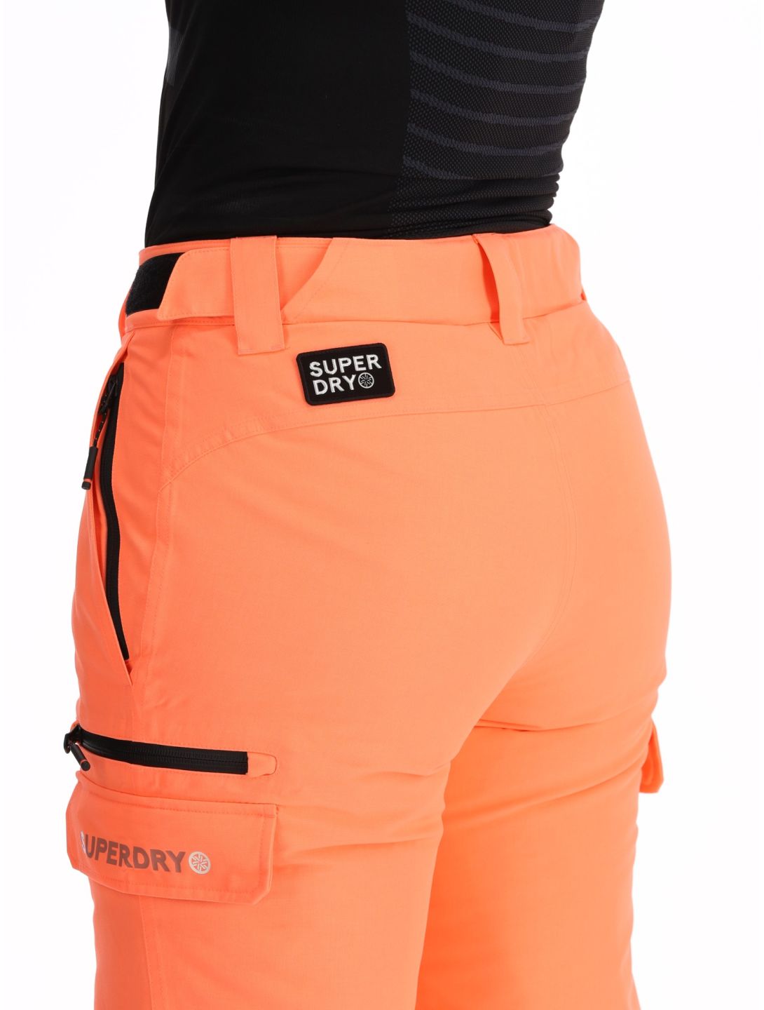 Superdry, Ski Ultimate Rescue pantalones de esquí mujeres Pastelline Coral rosa 