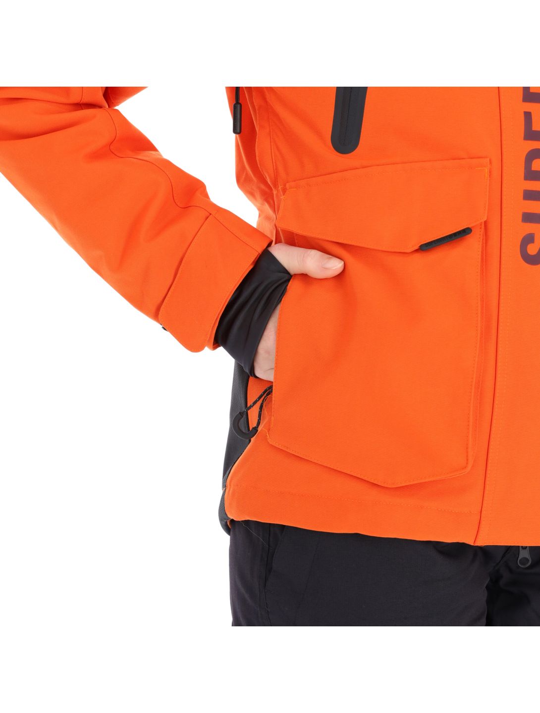 Superdry, Ultimate Rescue Jacket chaqueta de esquí mujeres havana naranja 