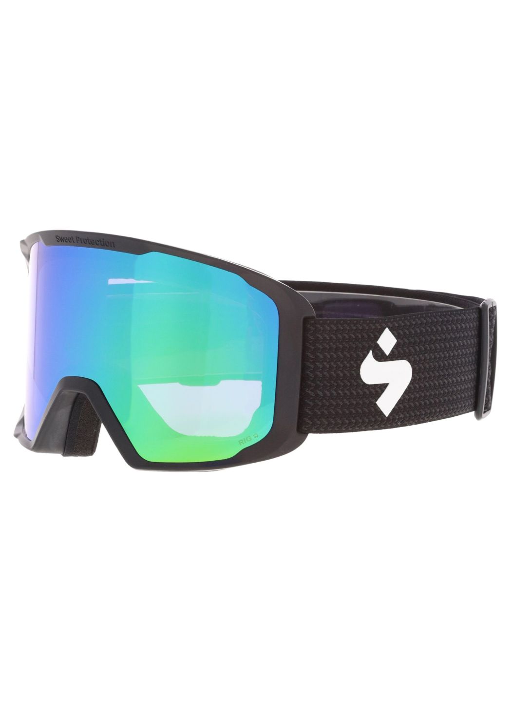 Sweet Protection, Durden RIG Reflect gafas de esquí unisex Emerald / Matte Black / Black Trace negro, verde 