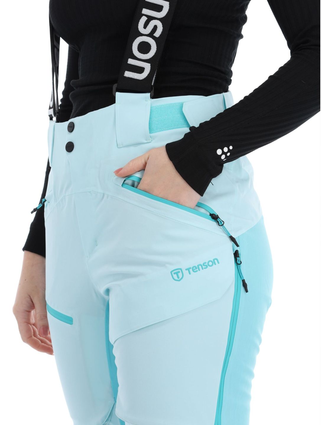 Tenson, Aerismo pantalones de esquí mujeres Light Turqoise Turquoise 