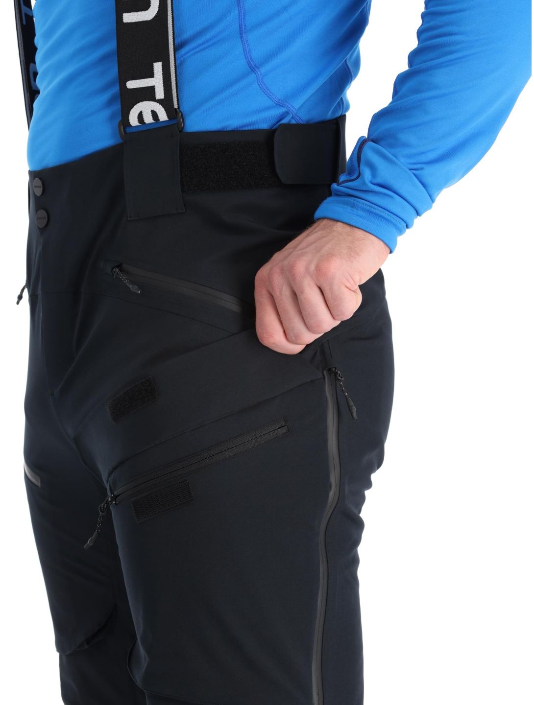 Tenson, Aerismo Ski pantalones de esquí hombres Black negro 