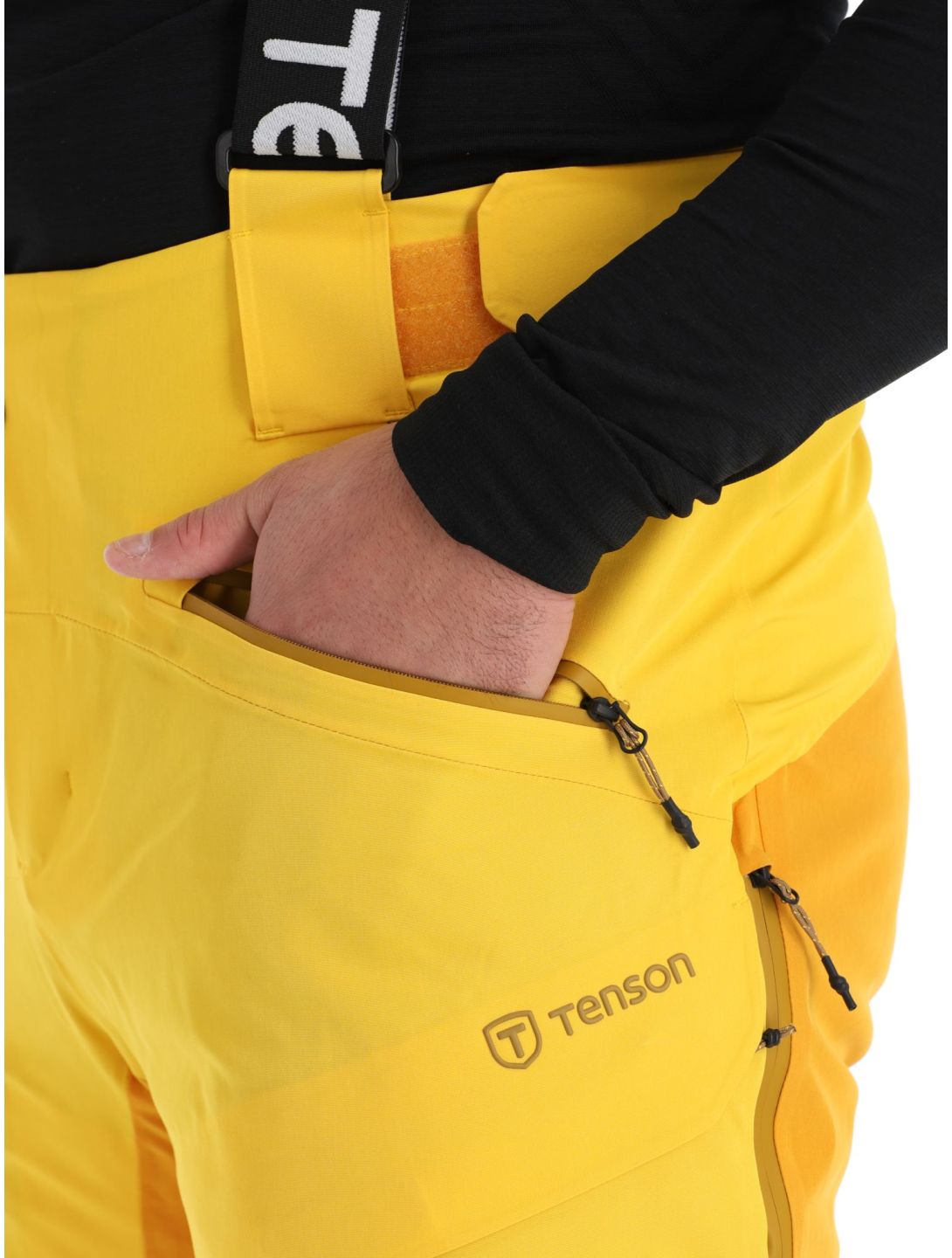 Tenson, Aerismo pantalones de esquí hombres Spectra yellow amarillo 