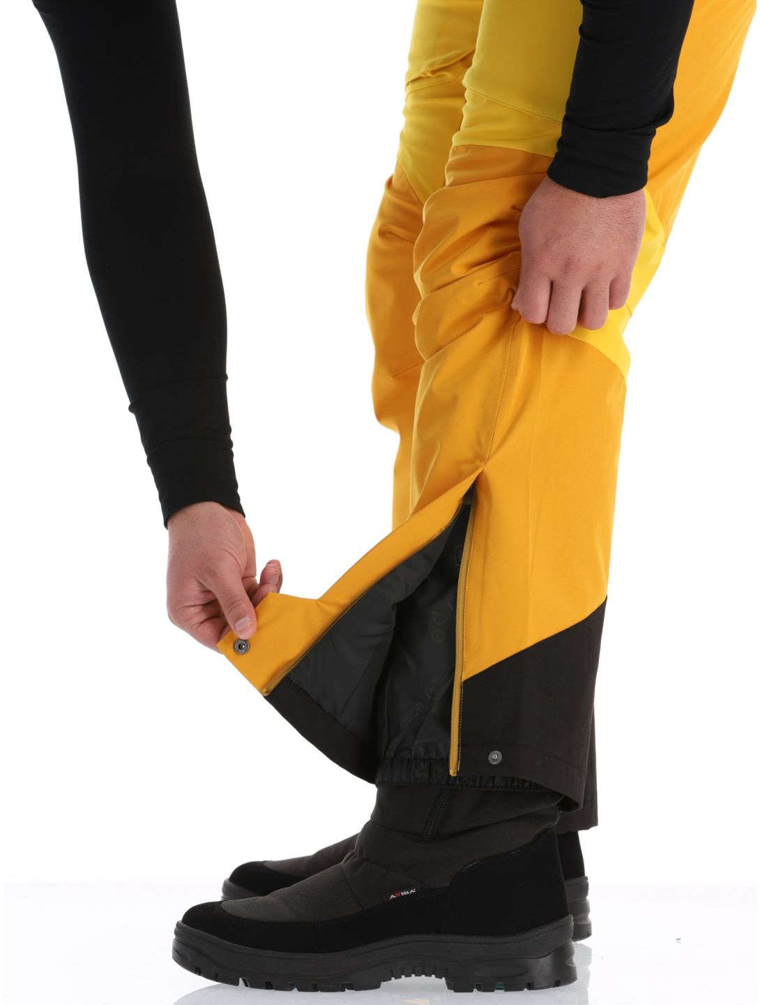 Tenson, Aerismo pantalones de esquí hombres Spectra yellow amarillo 