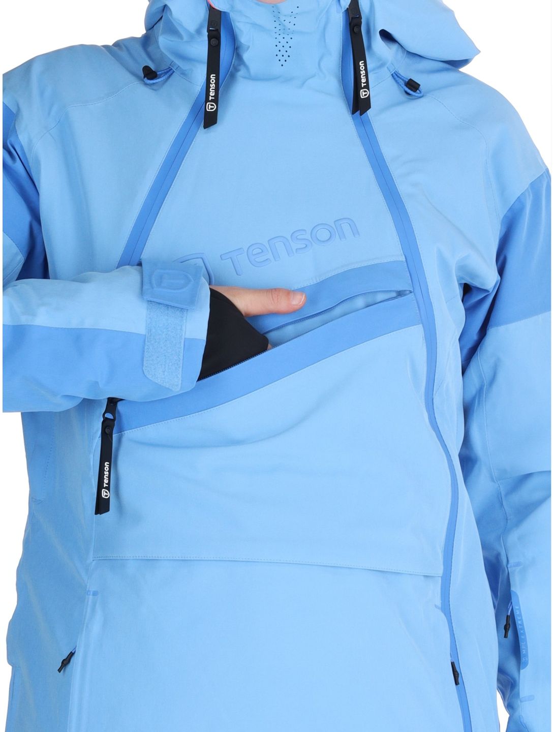 Tenson, Aerismo JackoRak chaqueta de esquí mujeres Light Blue azul 