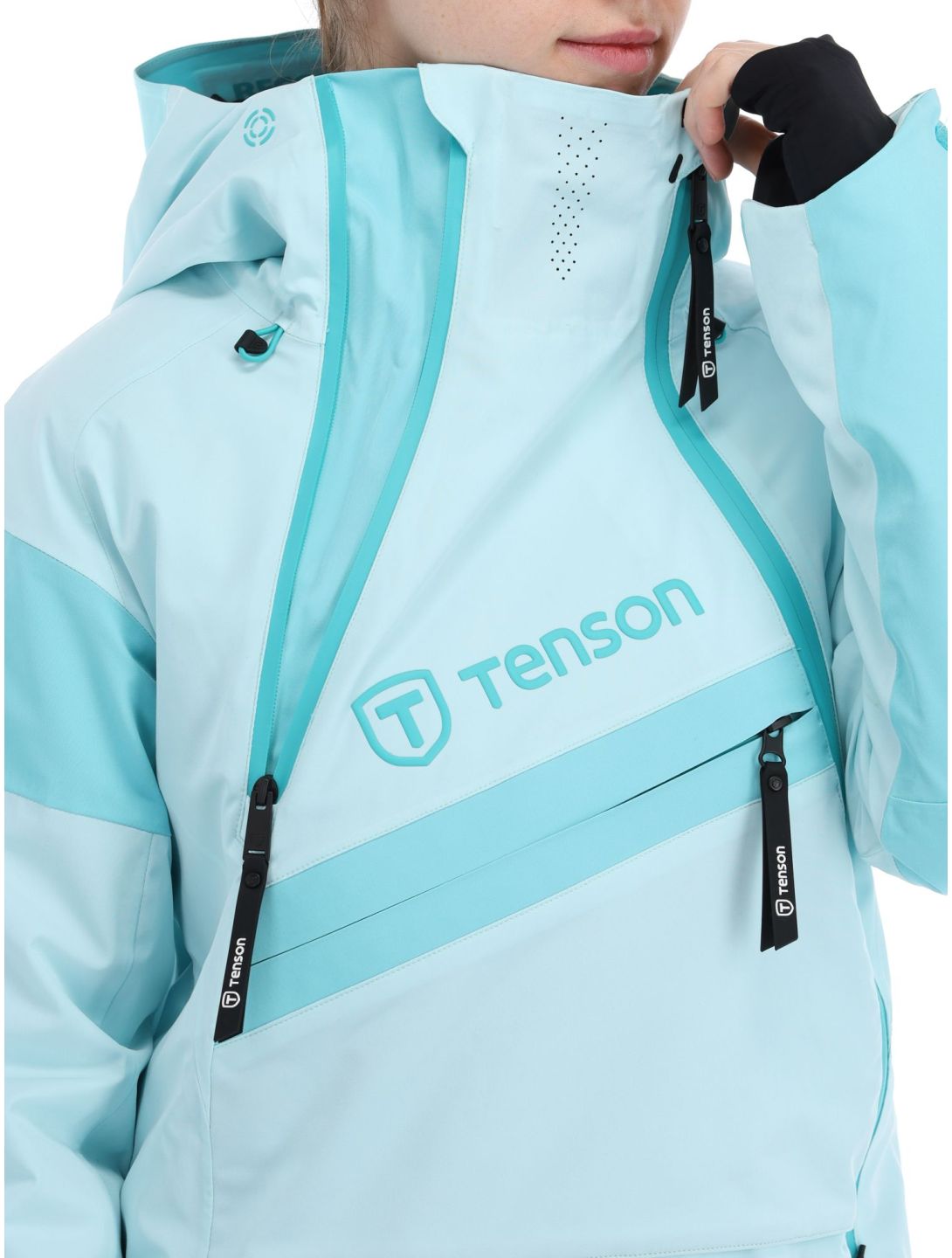 Tenson, Aerismo JackoRak chaqueta de esquí mujeres Light Turqoise Turquoise 