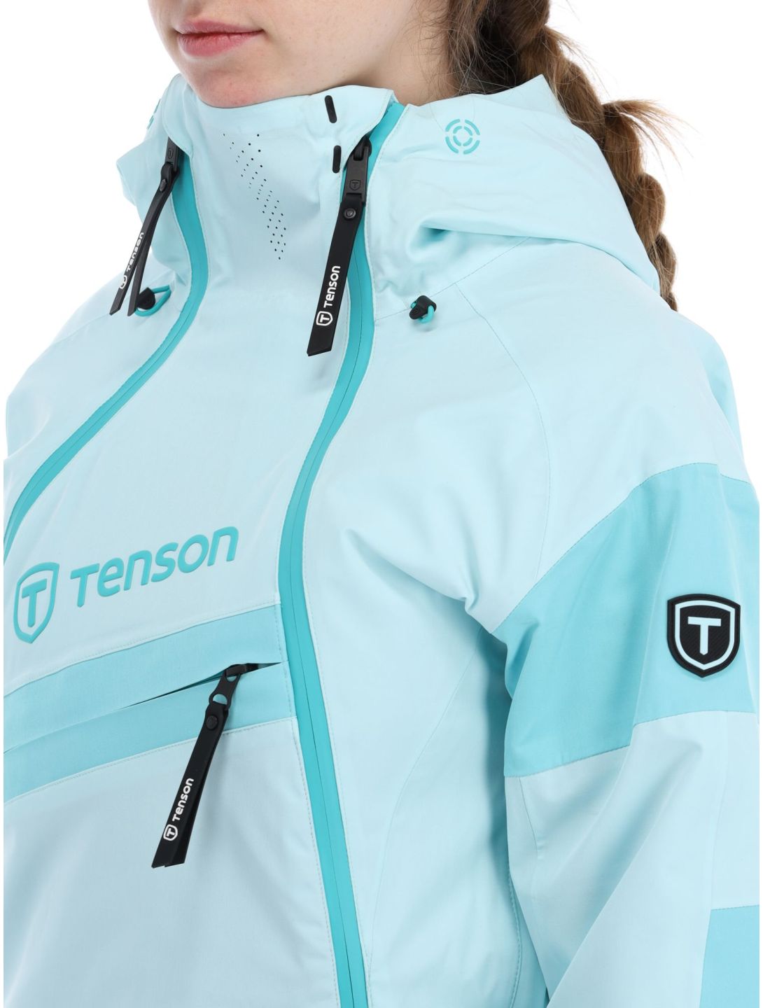 Tenson, Aerismo JackoRak chaqueta de esquí mujeres Light Turqoise Turquoise 