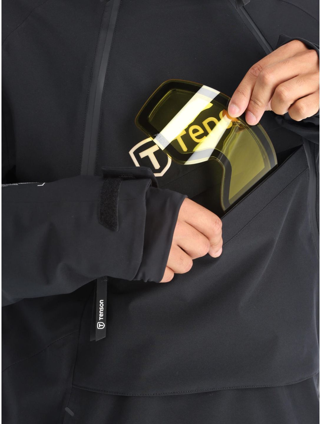 Tenson, Aerismo JackoRak chaqueta de esquí hombres Black negro 