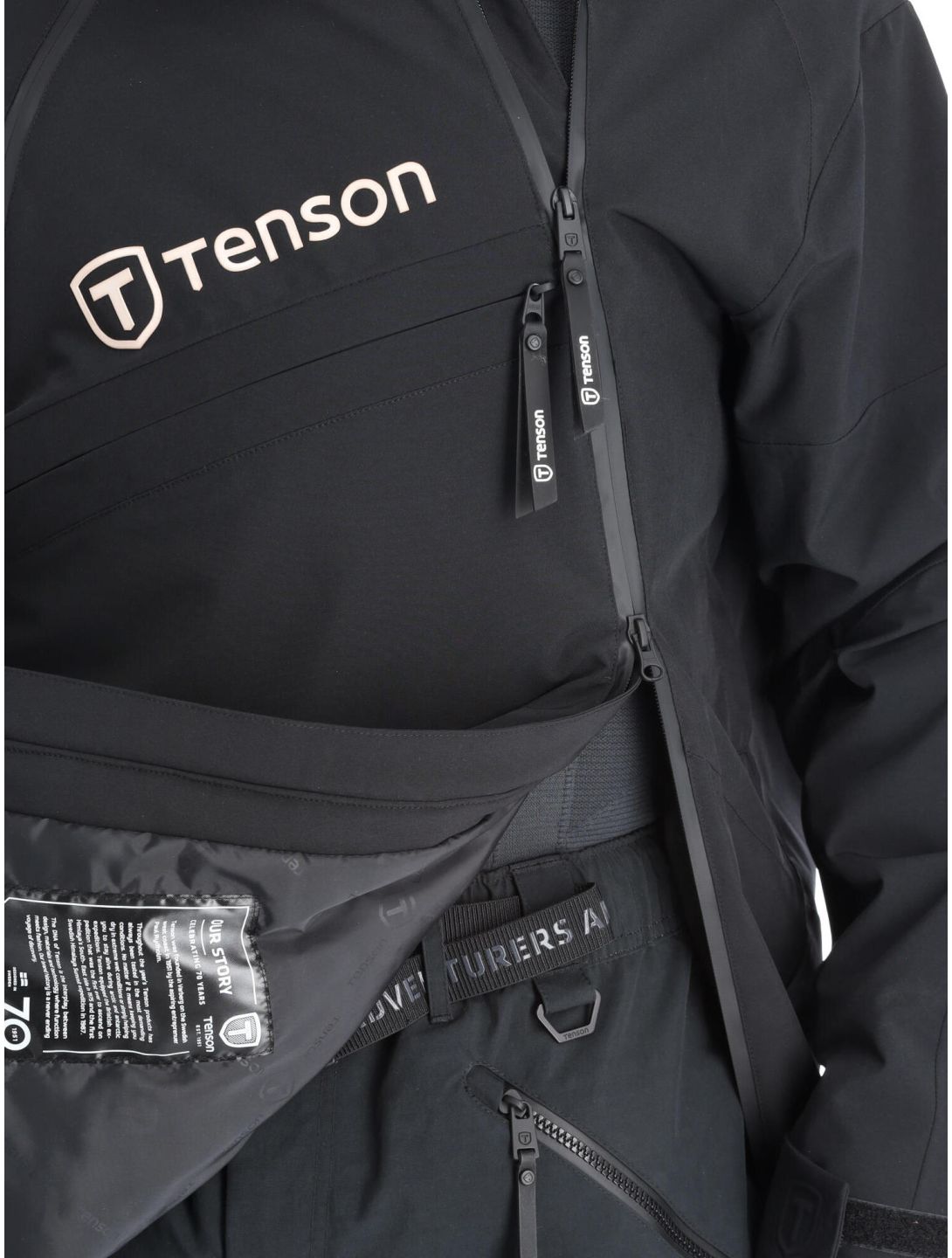 Tenson, Aerismo JackoRak chaqueta de esquí hombres Black negro 