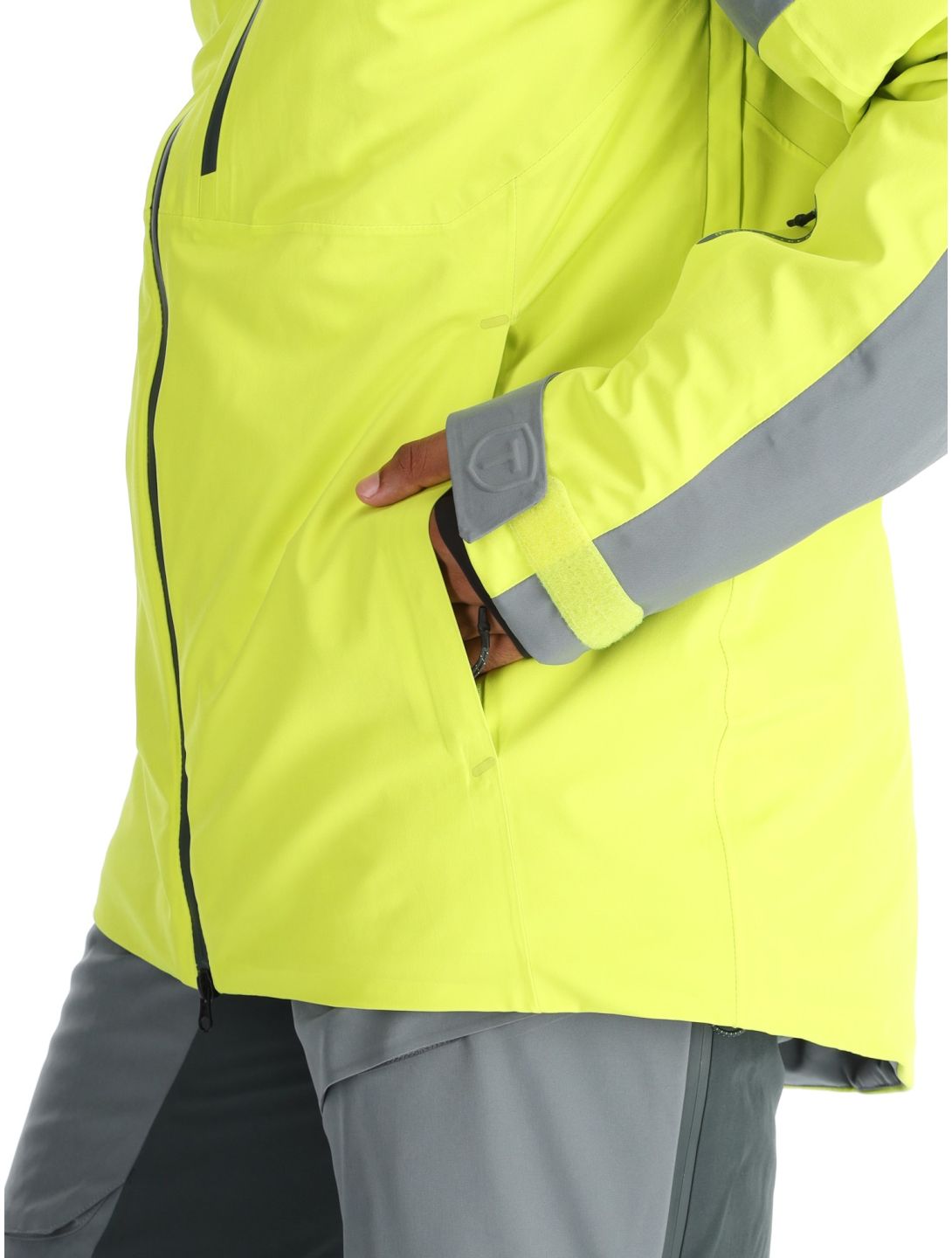 Tenson, Aerismo Ski chaqueta de esquí hombres Acid Lemon amarillo 