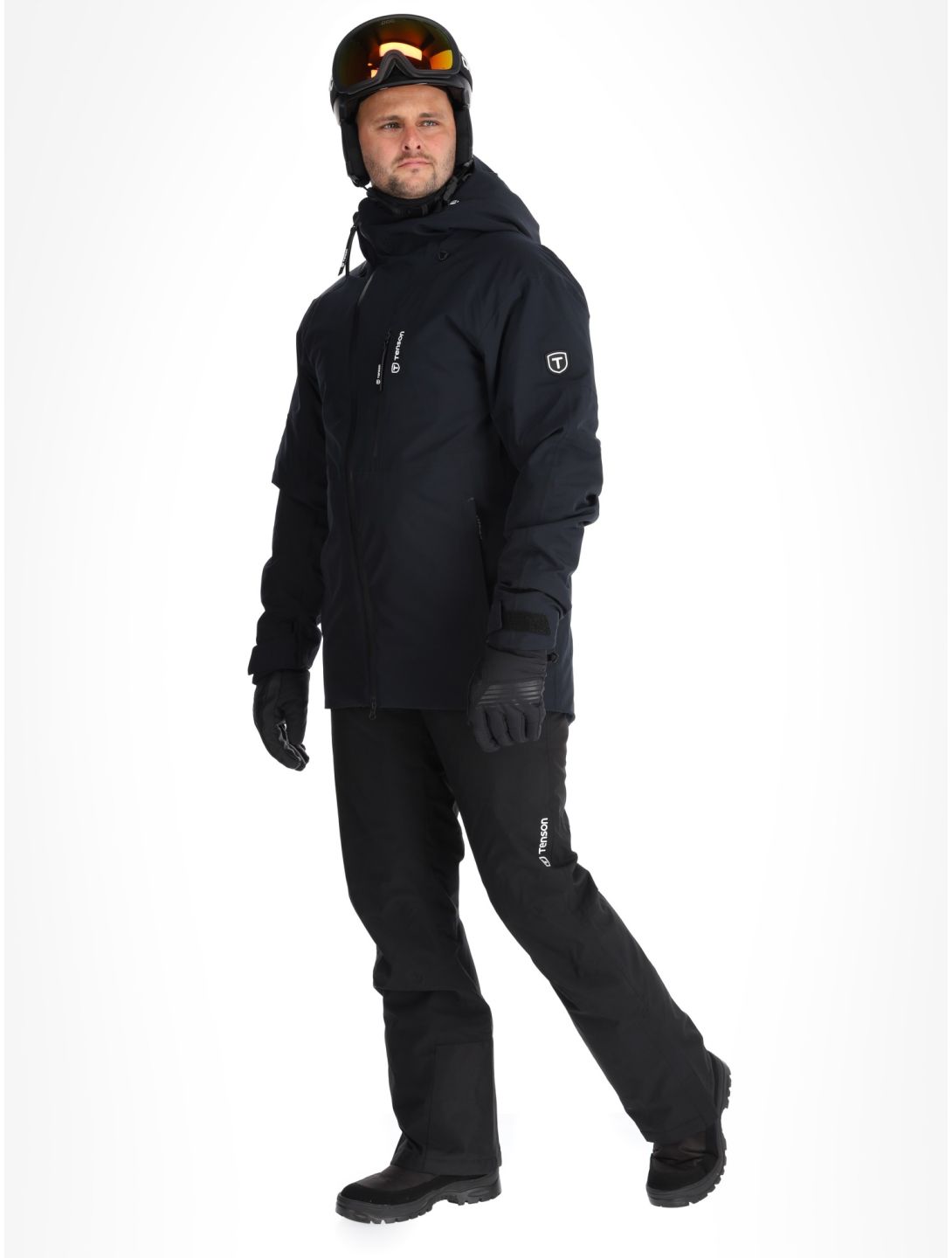 Tenson, Aerismo Ski chaqueta de esquí hombres Black negro 