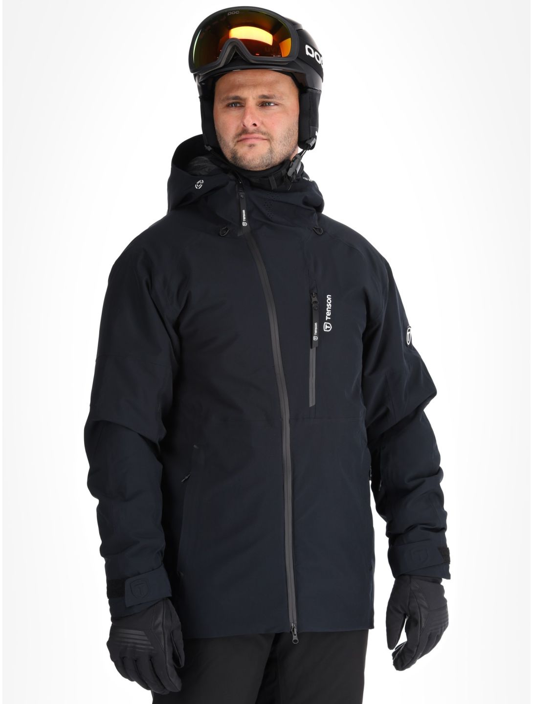 Tenson, Aerismo Ski chaqueta de esquí hombres Black negro 