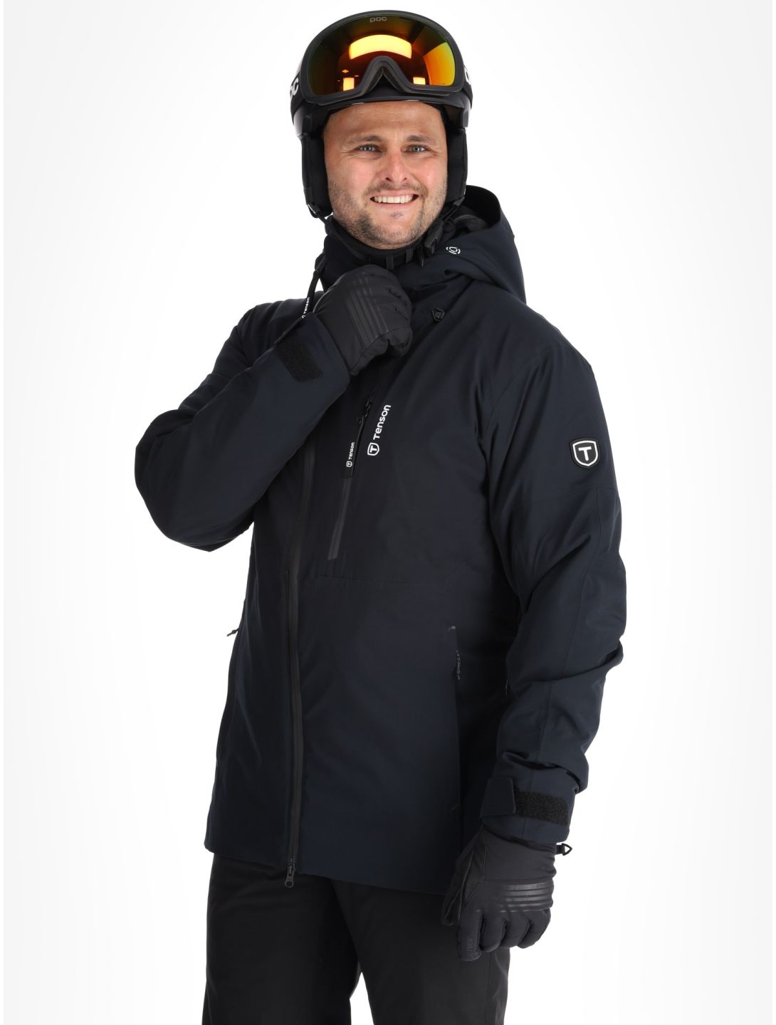 Tenson, Aerismo Ski chaqueta de esquí hombres Black negro 