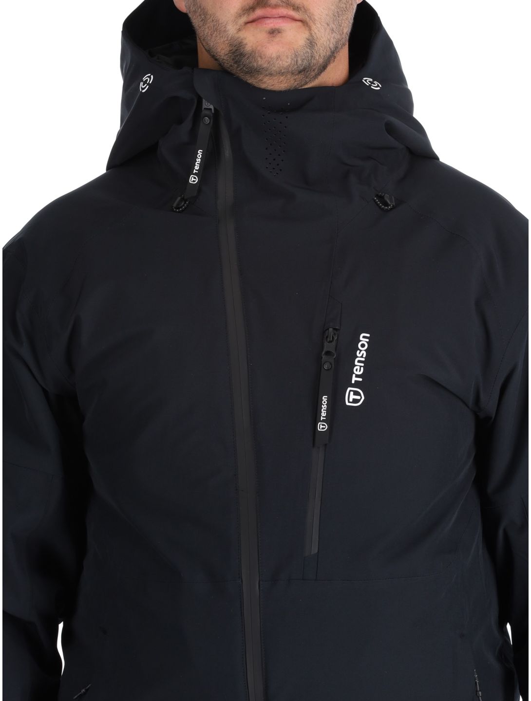 Tenson, Aerismo Ski chaqueta de esquí hombres Black negro 