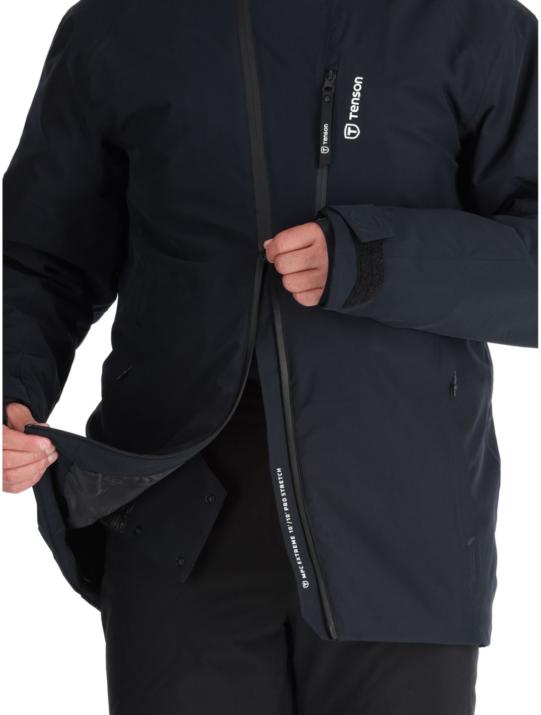 Tenson, Aerismo Ski chaqueta de esquí hombres Black negro 