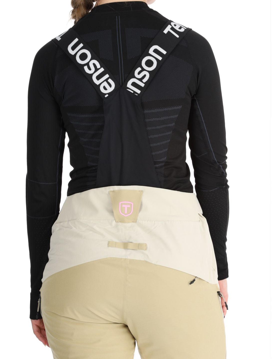 Tenson, Aerismo Ski pantalones de esquí mujeres Light Beige beige 