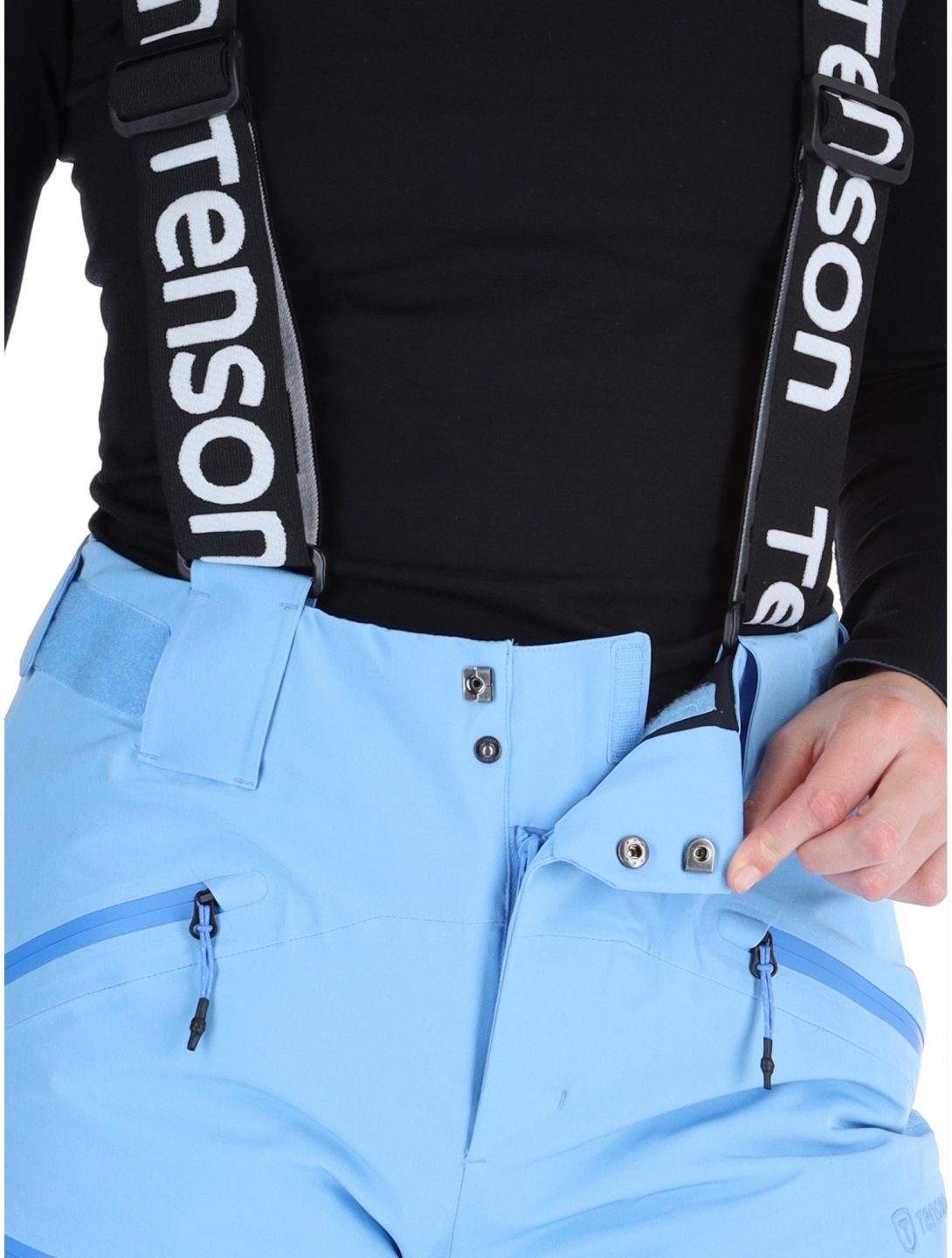 Tenson, Aerismo Ski pantalones de esquí mujeres Light Blue azul 