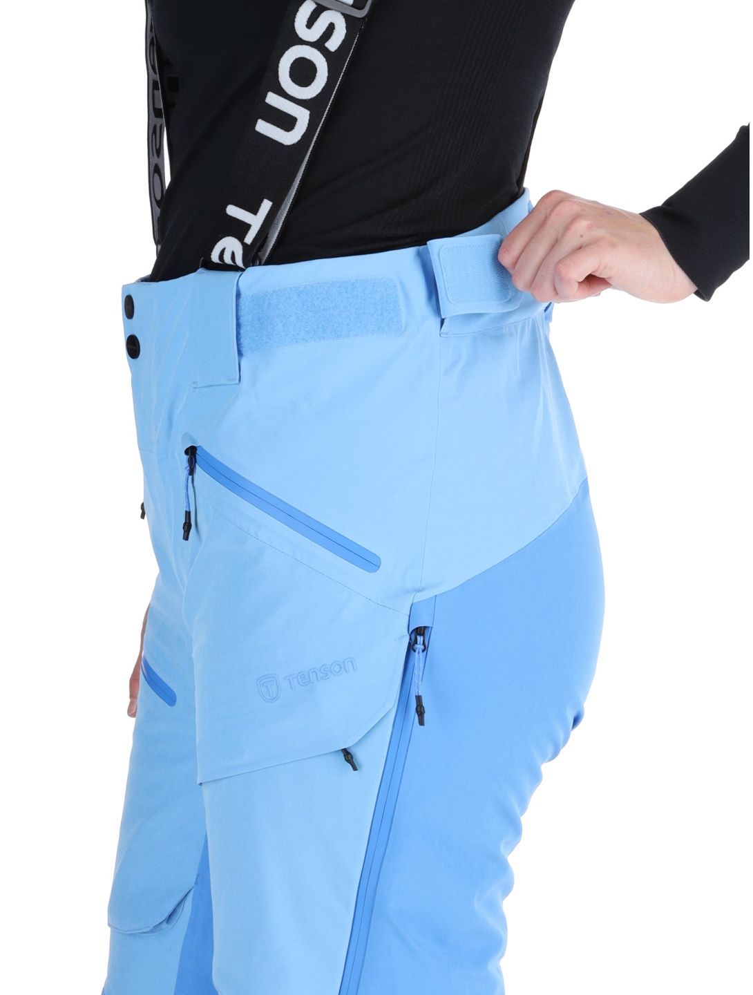 Tenson, Aerismo Ski pantalones de esquí mujeres Light Blue azul 