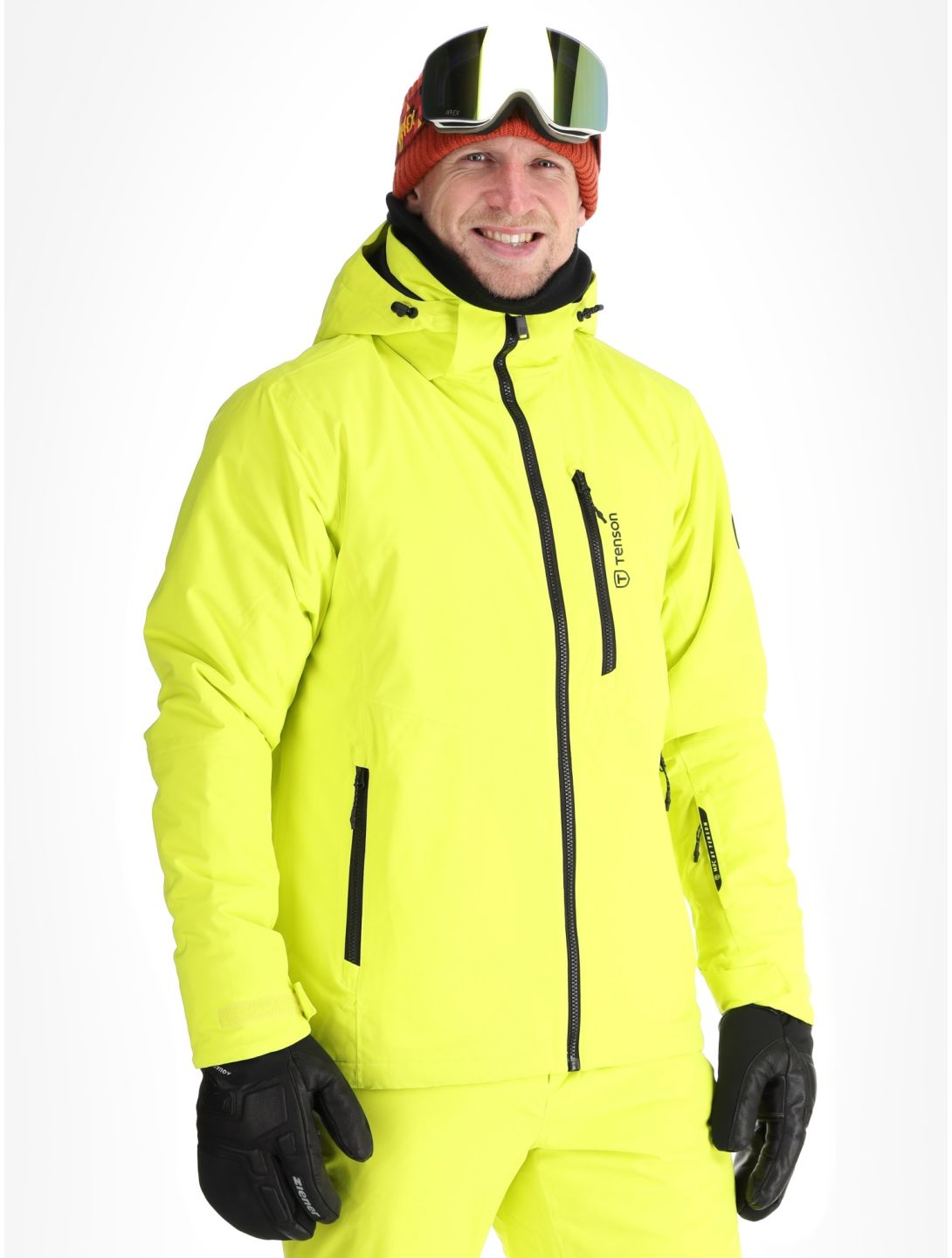 Tenson, Brendon Ski chaqueta de esquí hombres Light Yellow amarillo 