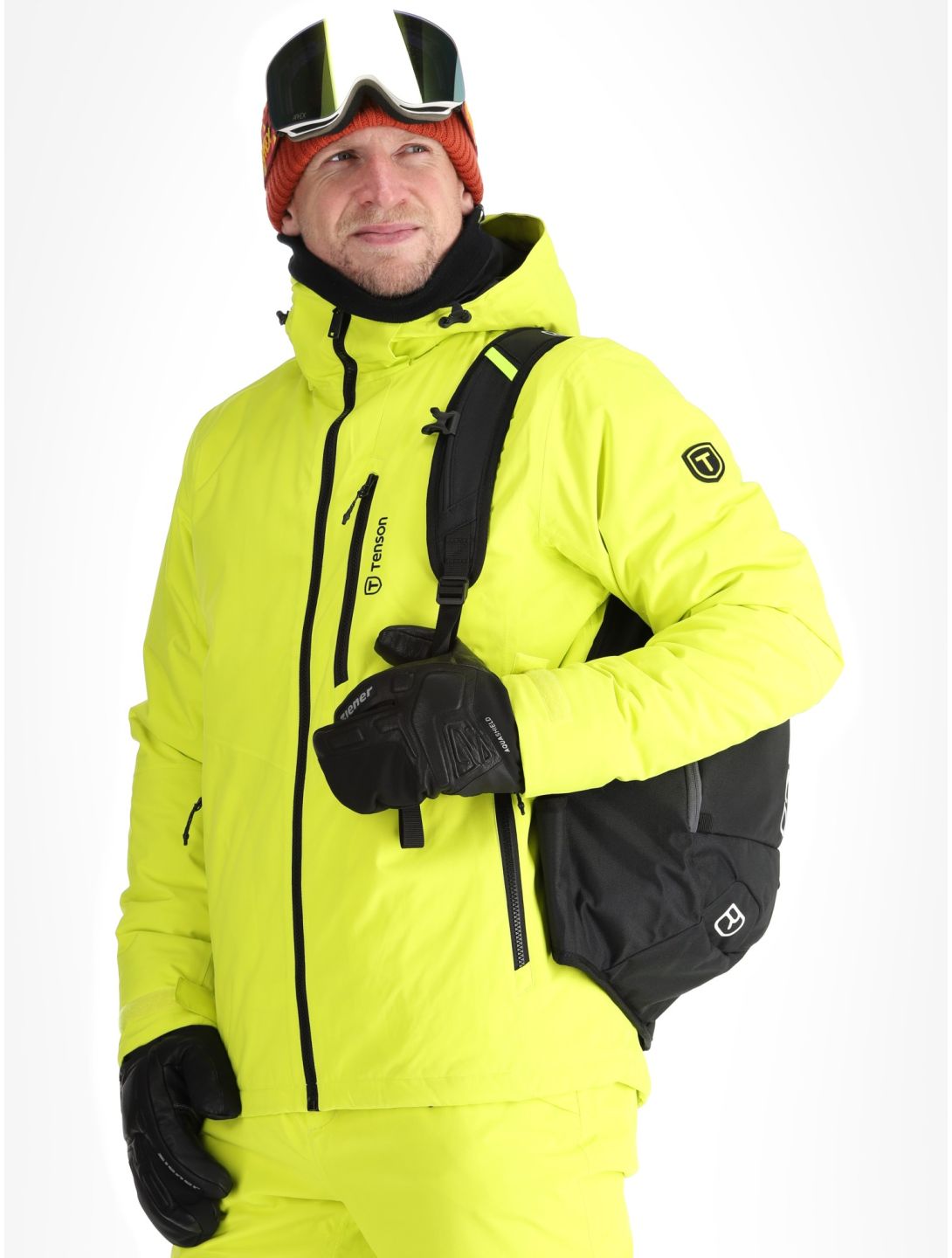 Tenson, Brendon Ski chaqueta de esquí hombres Light Yellow amarillo 