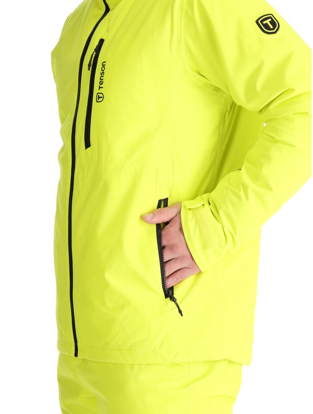 Tenson, Brendon Ski chaqueta de esquí hombres Light Yellow amarillo 