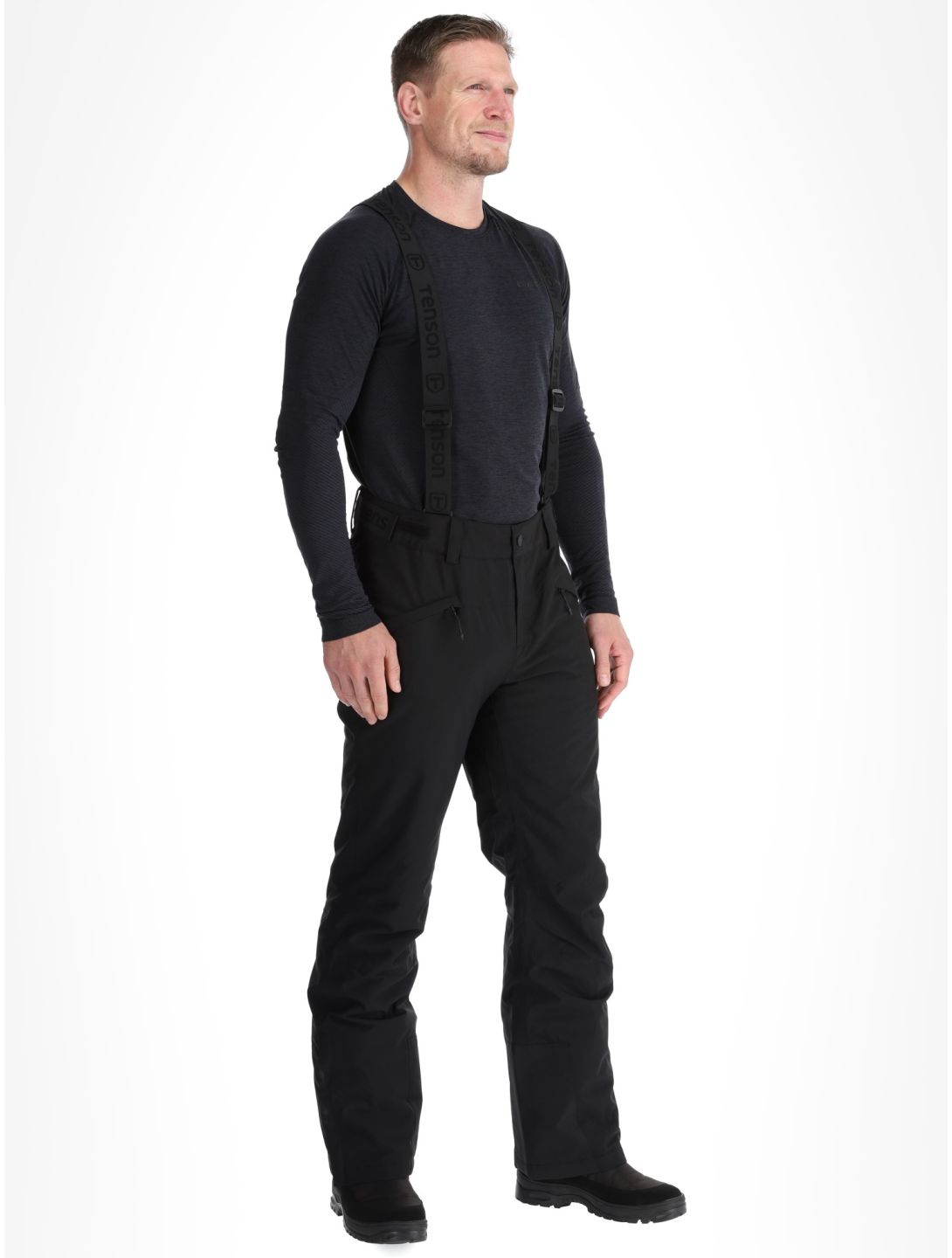 Tenson, Brendon Ski pantalones de esquí hombres Black negro 