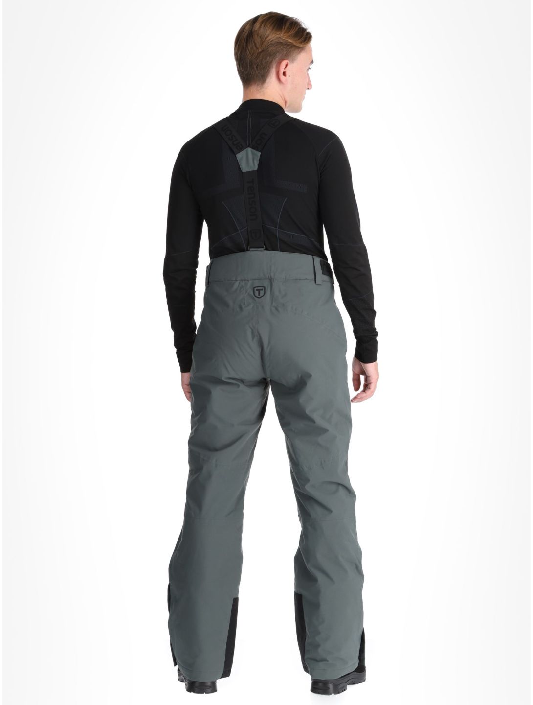 Tenson, Brendon Ski pantalones de esquí hombres Grey Green gris 