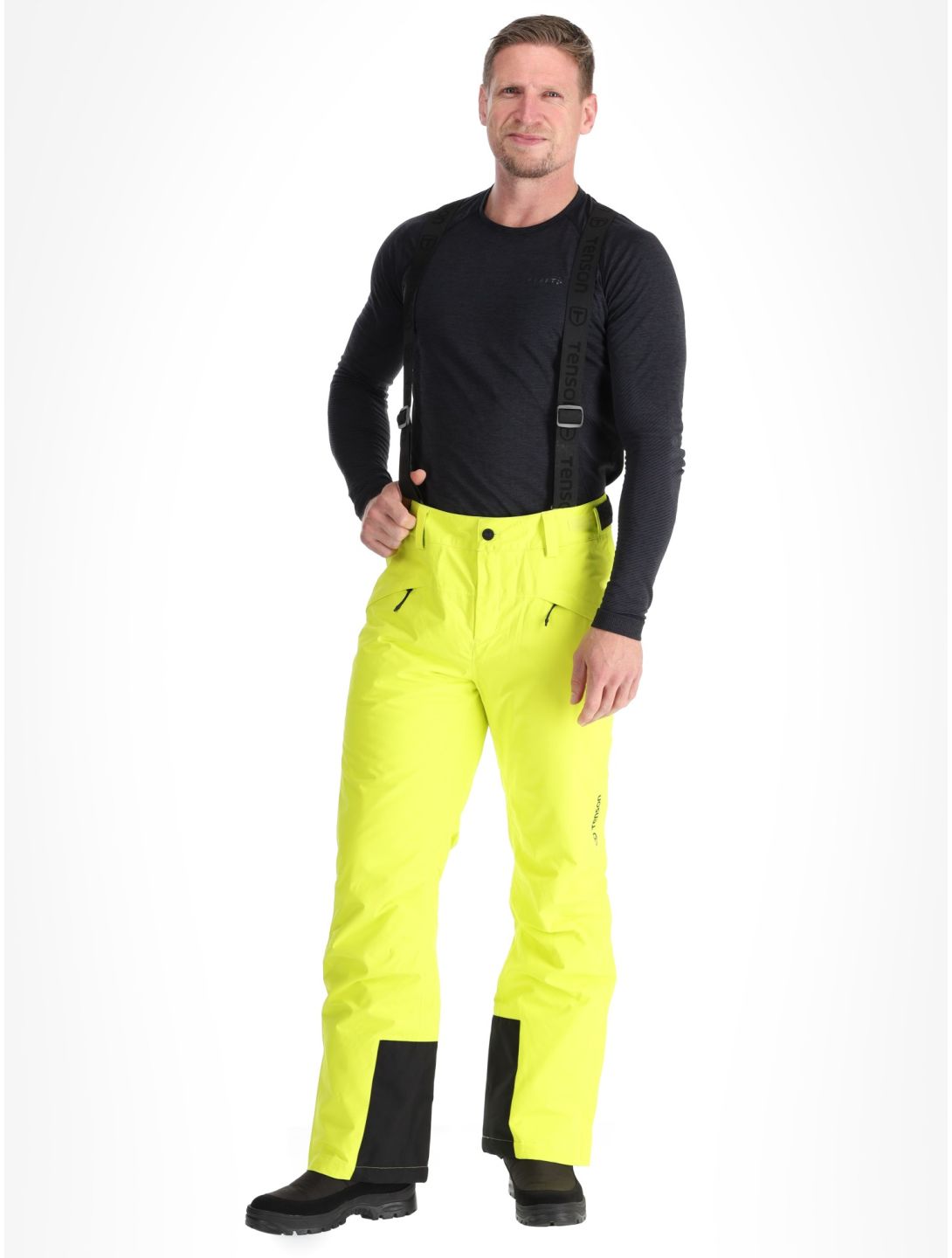 Tenson, Brendon Ski pantalones de esquí hombres Light Yellow amarillo 