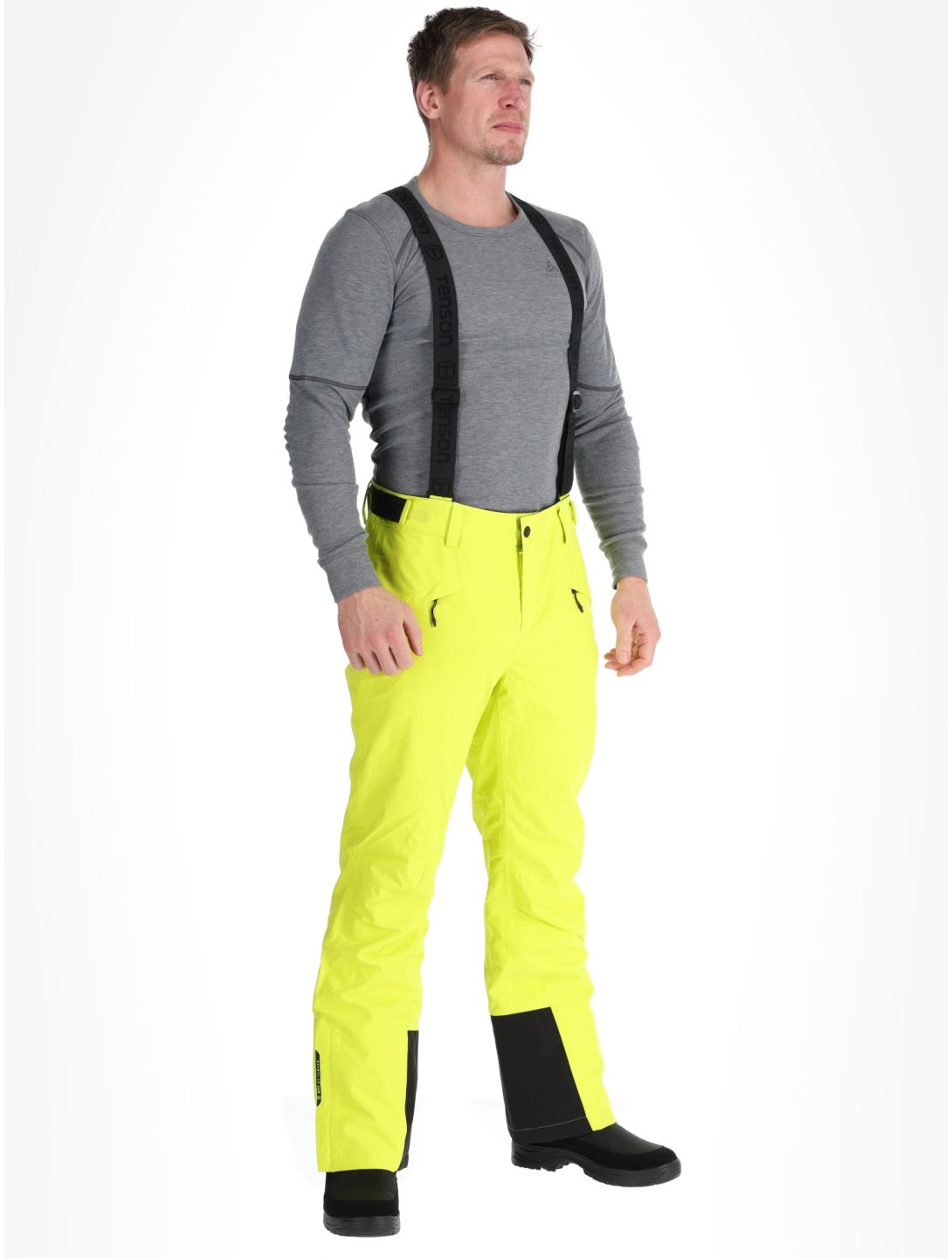 Tenson, Brendon Ski pantalones de esquí hombres Light Yellow amarillo 