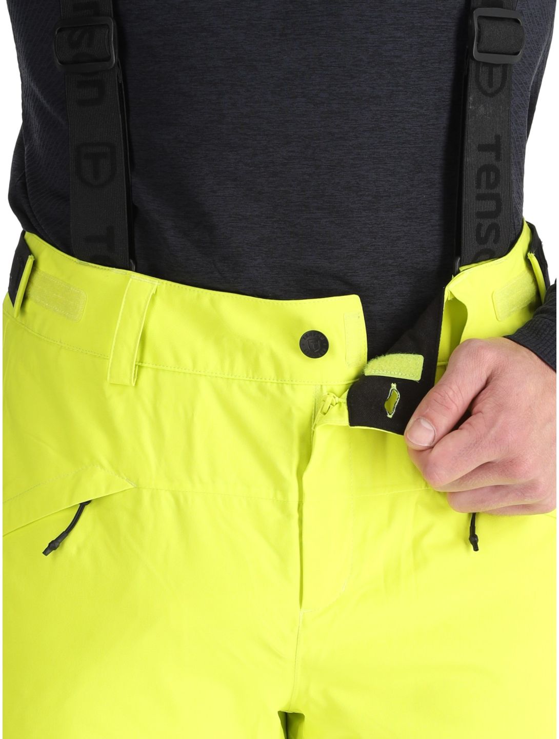 Tenson, Brendon Ski pantalones de esquí hombres Light Yellow amarillo 