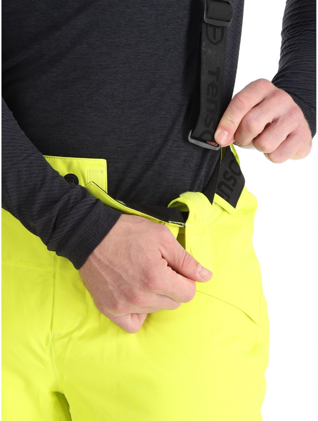 Tenson, Brendon Ski pantalones de esquí hombres Light Yellow amarillo 