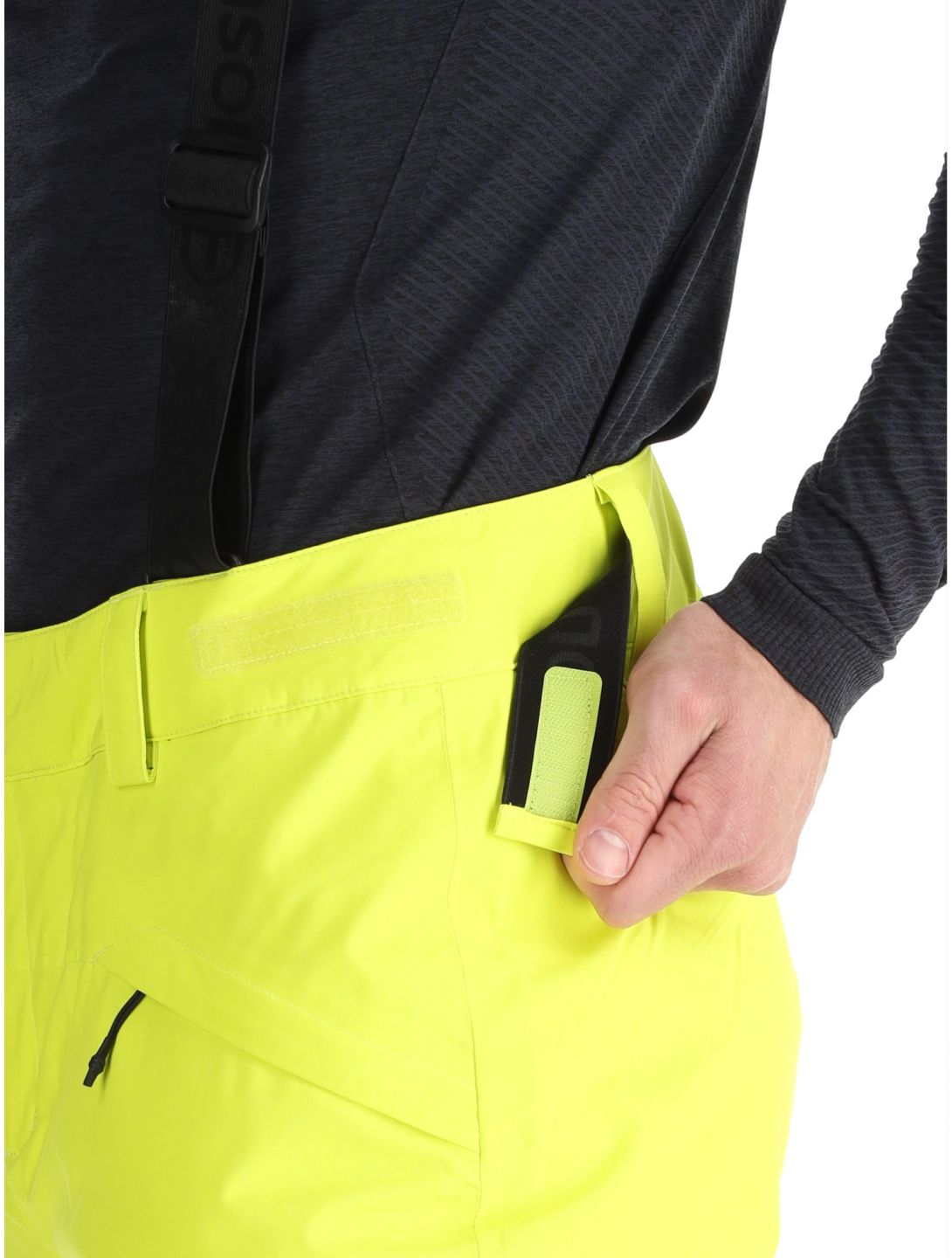 Tenson, Brendon Ski pantalones de esquí hombres Light Yellow amarillo 