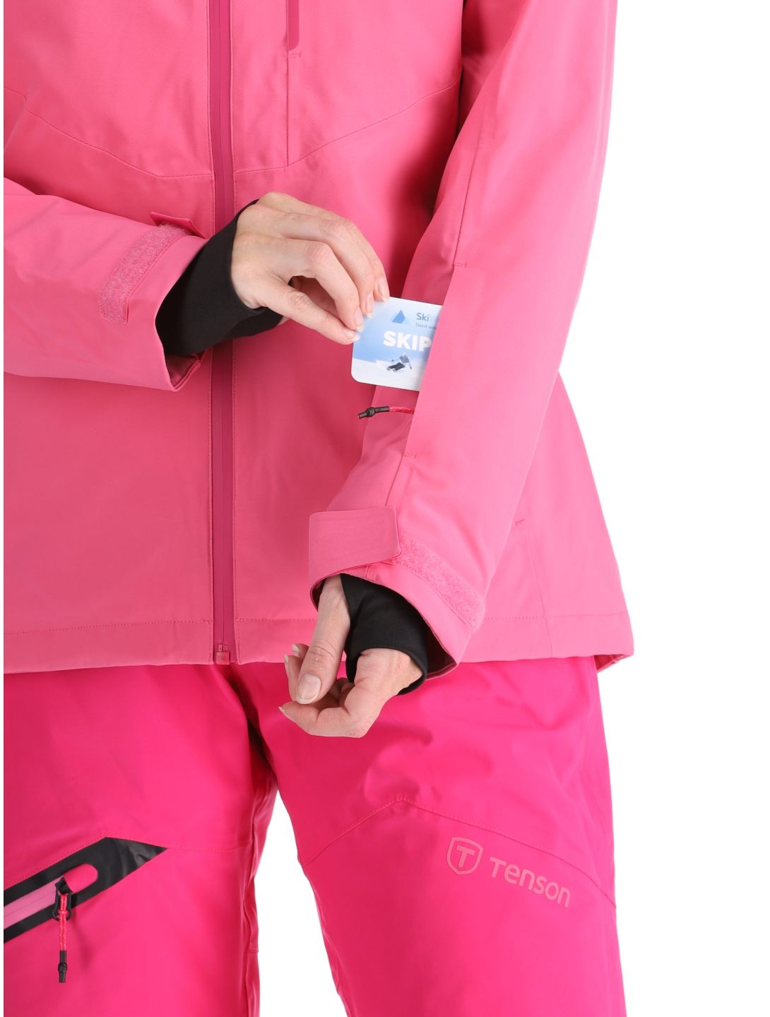 Tenson, Core Ski chaqueta de esquí mujeres Pink rosa 