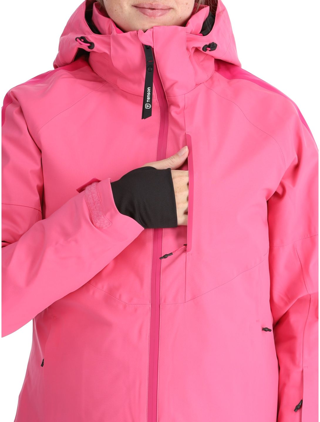 Tenson, Core Ski chaqueta de esquí mujeres Pink rosa 