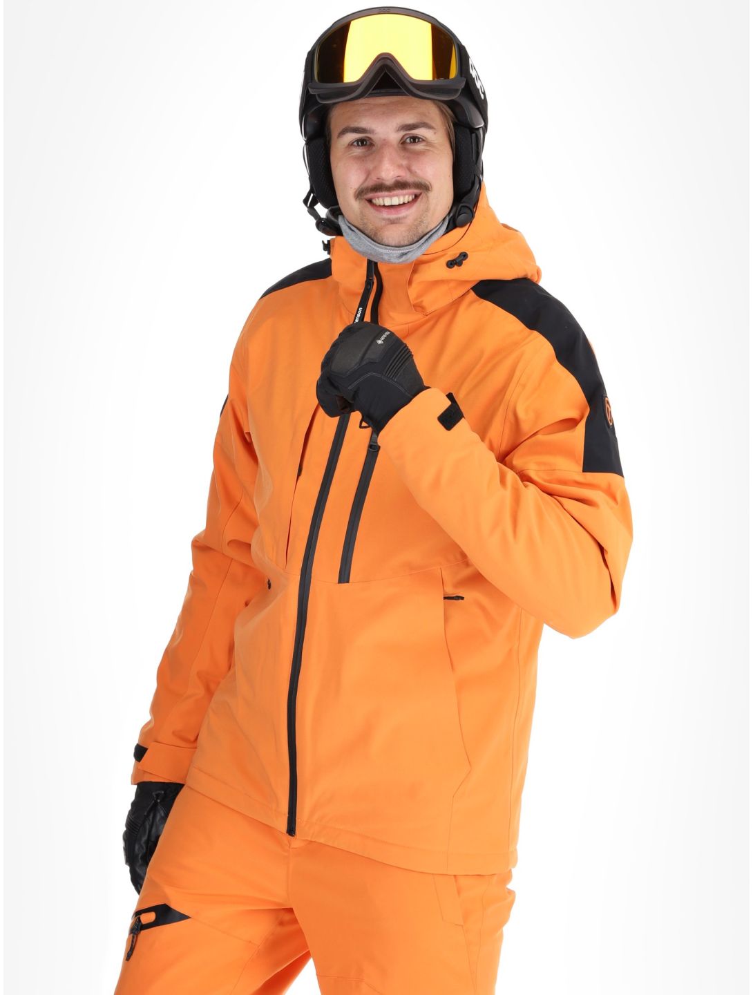 Tenson, Core Ski chaqueta de esquí hombres Dark Orange naranja 