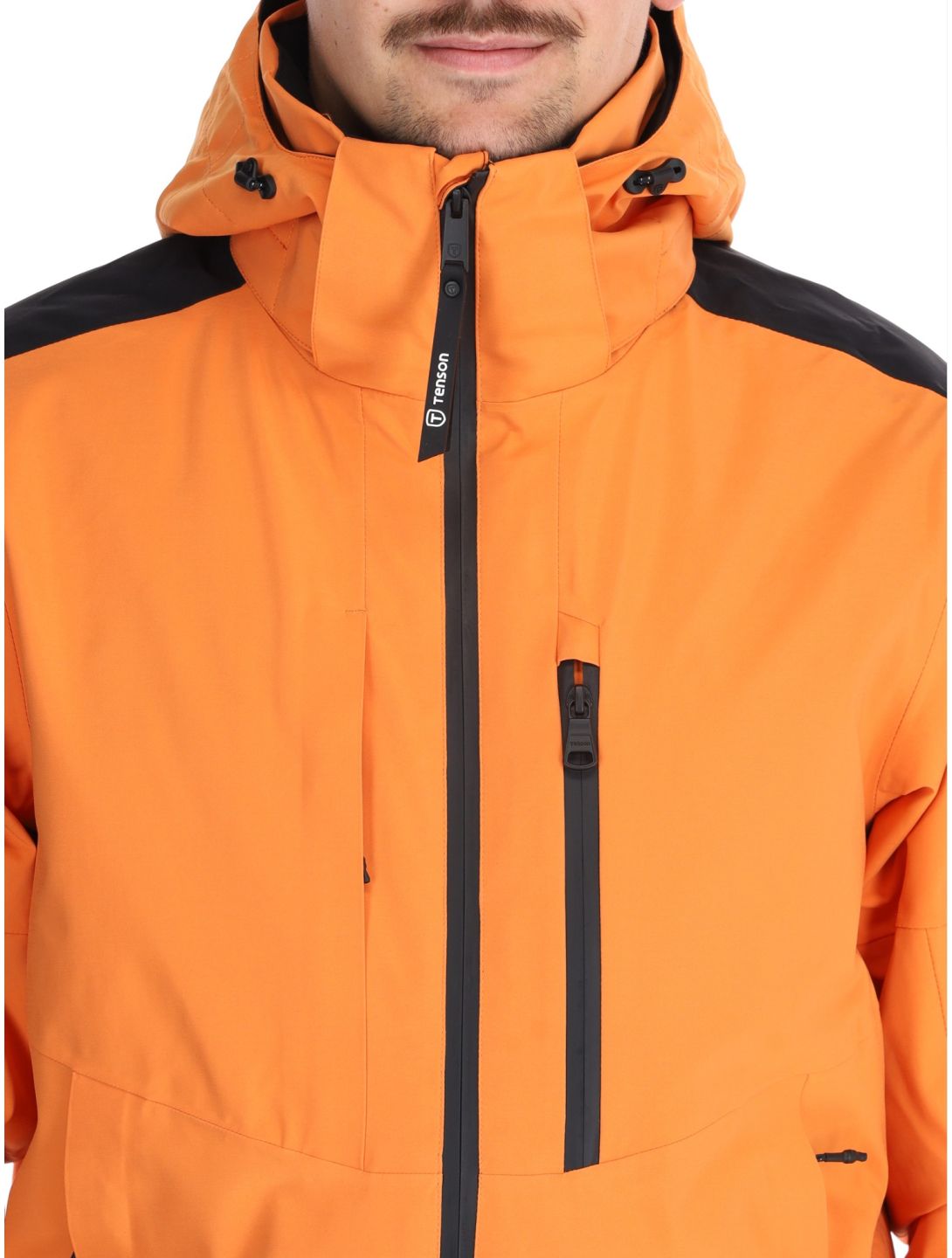 Tenson, Core Ski chaqueta de esquí hombres Dark Orange naranja 