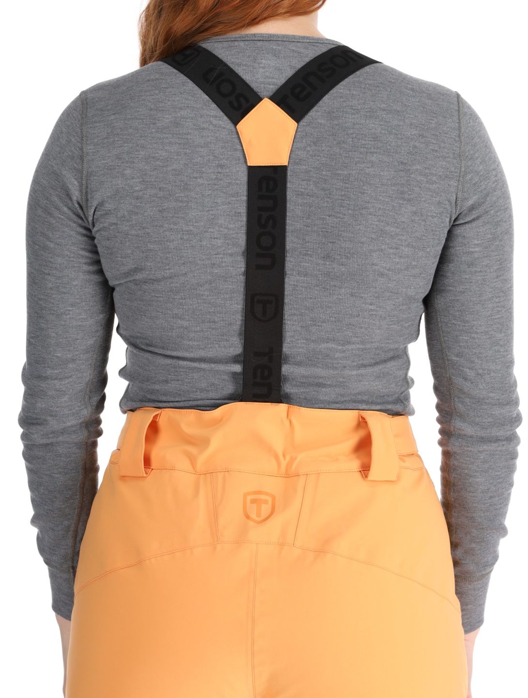 Tenson, Core Ski pantalones de esquí mujeres Apricot Crush naranja 