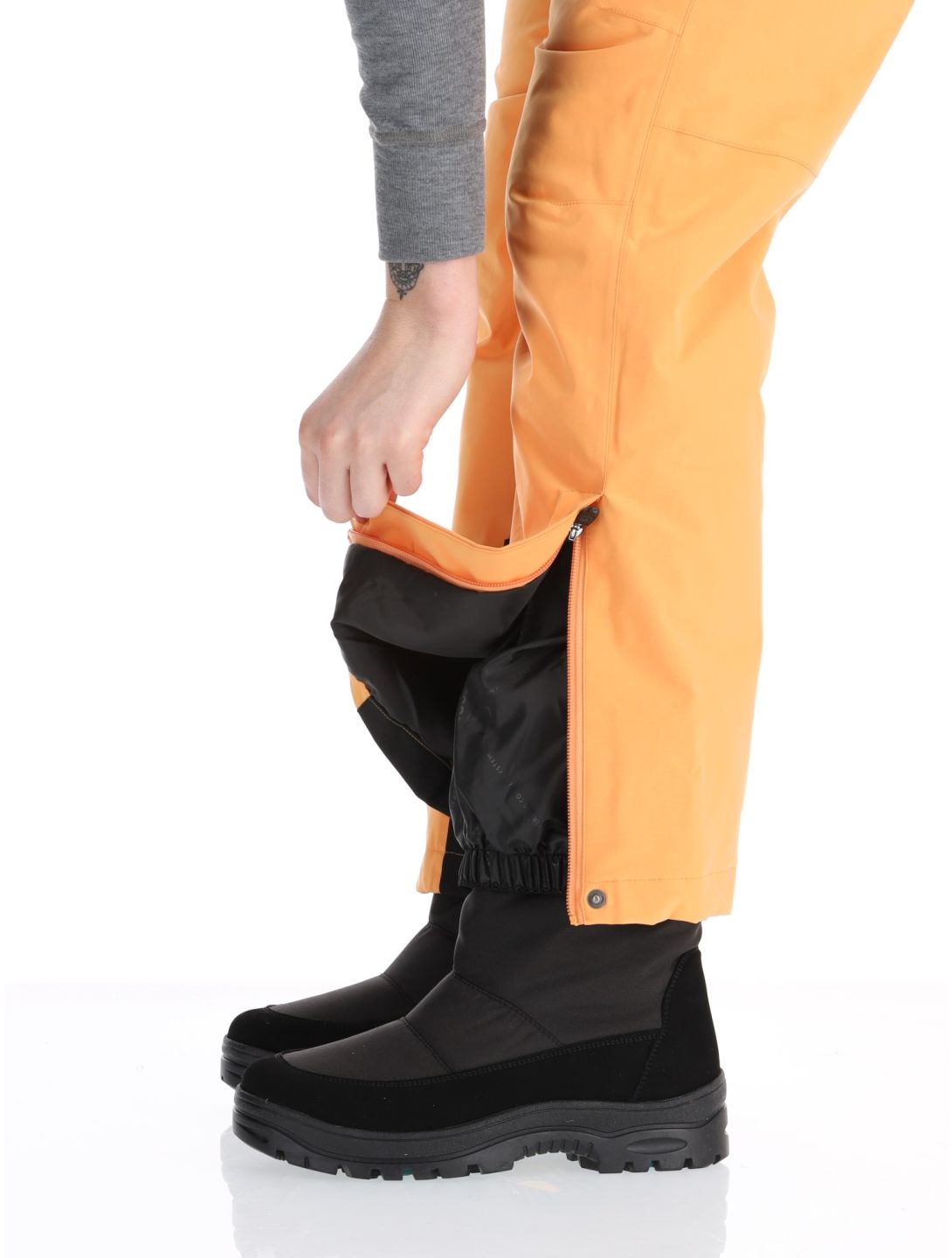 Tenson, Core Ski pantalones de esquí mujeres Apricot Crush naranja 