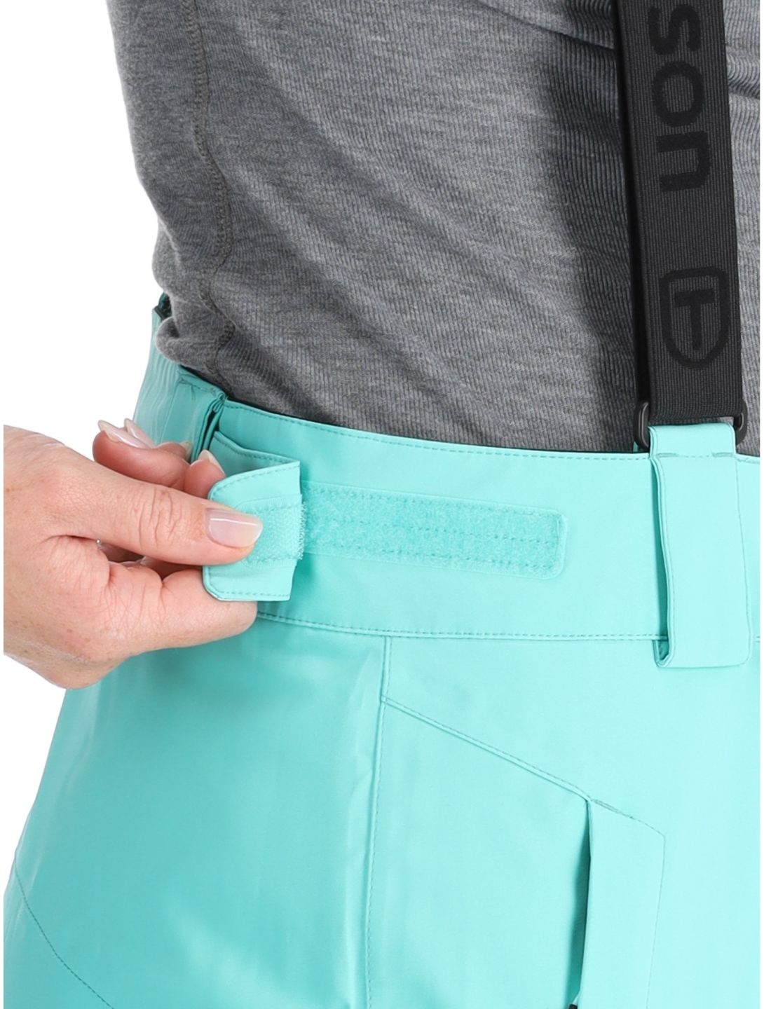 Tenson, Core Ski pantalones de esquí mujeres Light Turquoise verde 