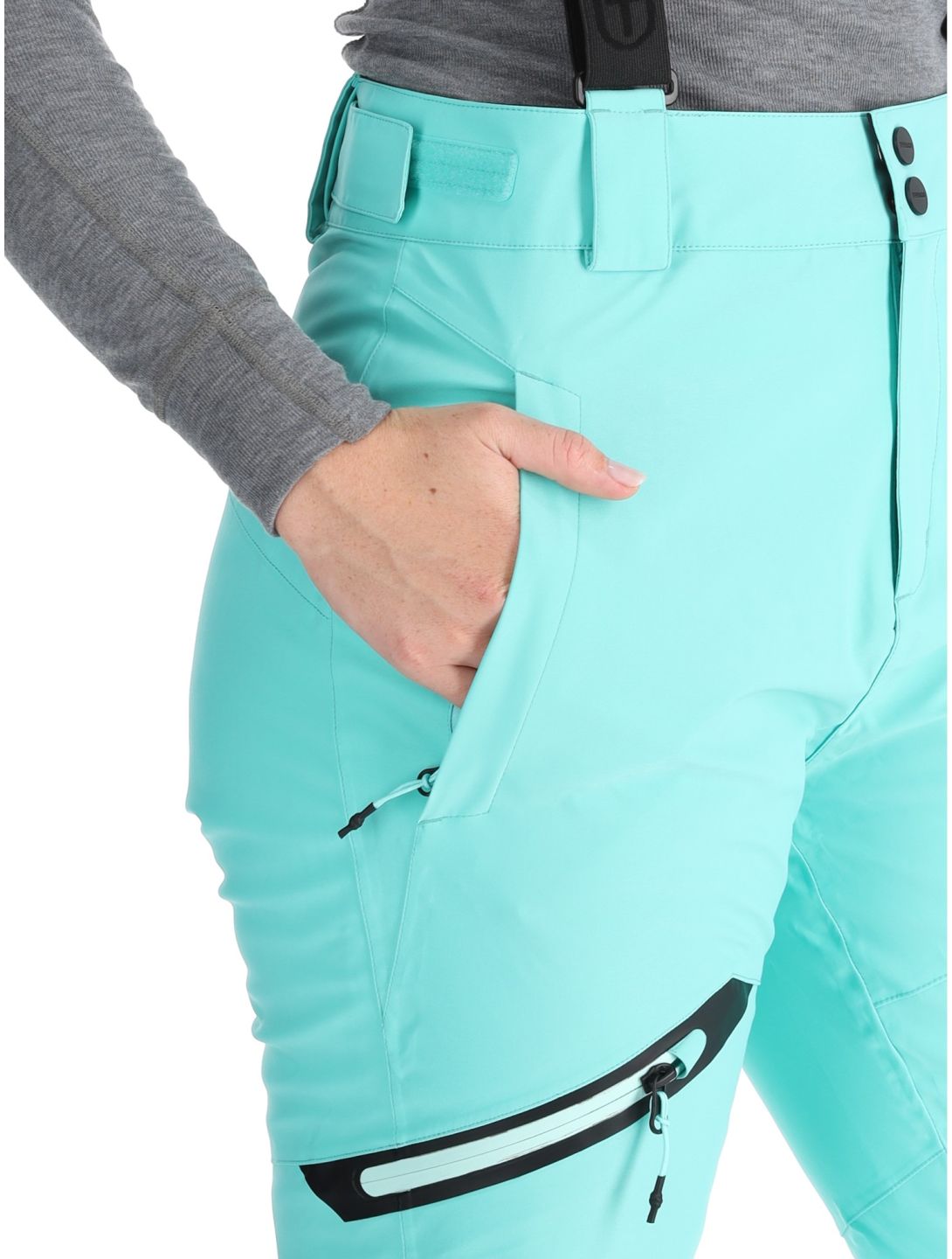 Tenson, Core Ski pantalones de esquí mujeres Light Turquoise verde 