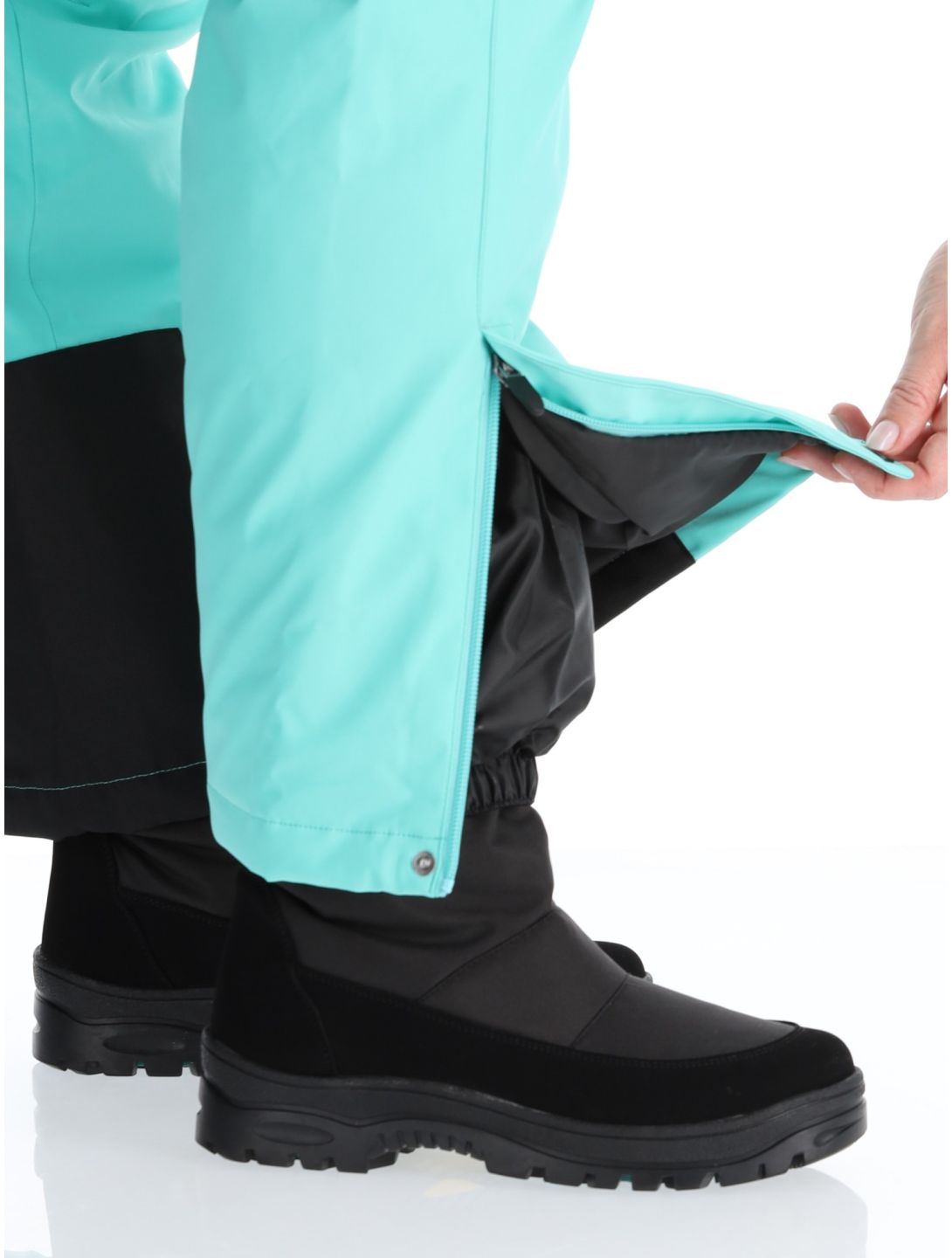 Tenson, Core Ski pantalones de esquí mujeres Light Turquoise verde 