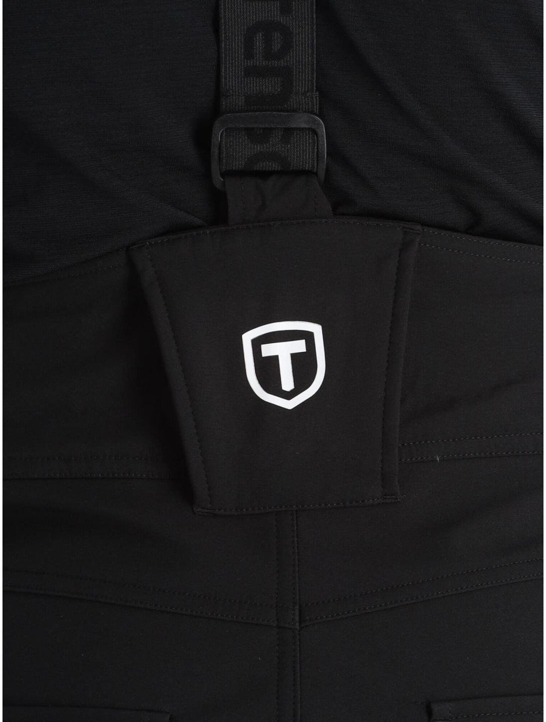 Tenson, Cygnus pantalones de esquí softshell hombres Black negro 