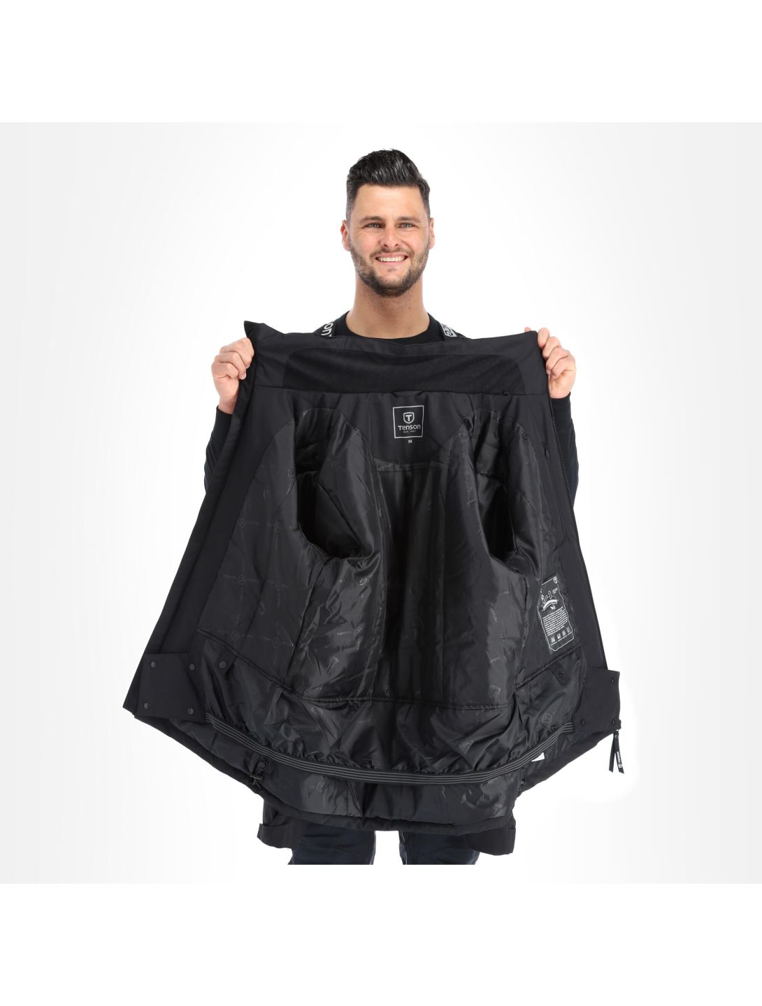 Tenson, Fross chaqueta de esquí hombres light negro