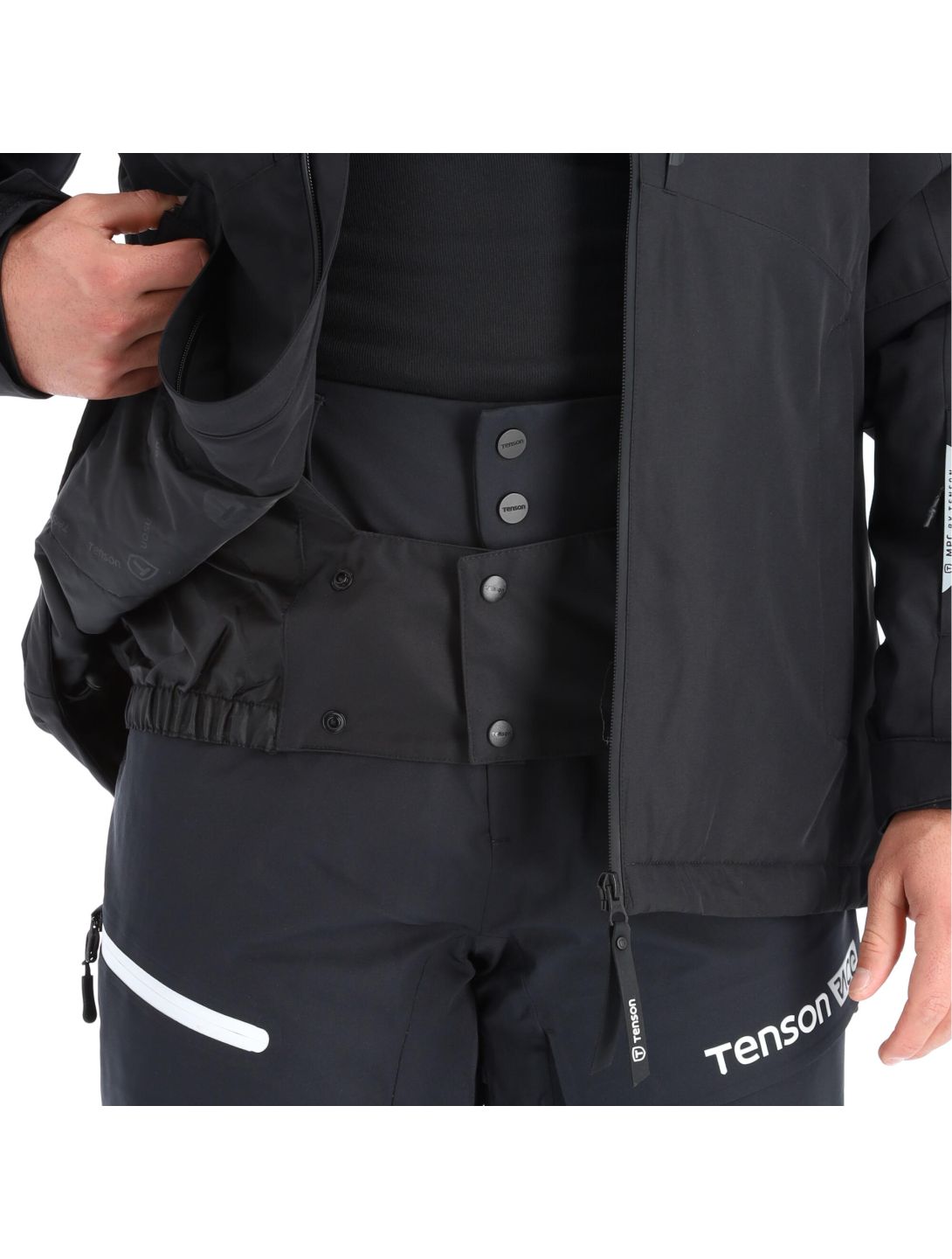 Tenson, Fross chaqueta de esquí hombres light negro