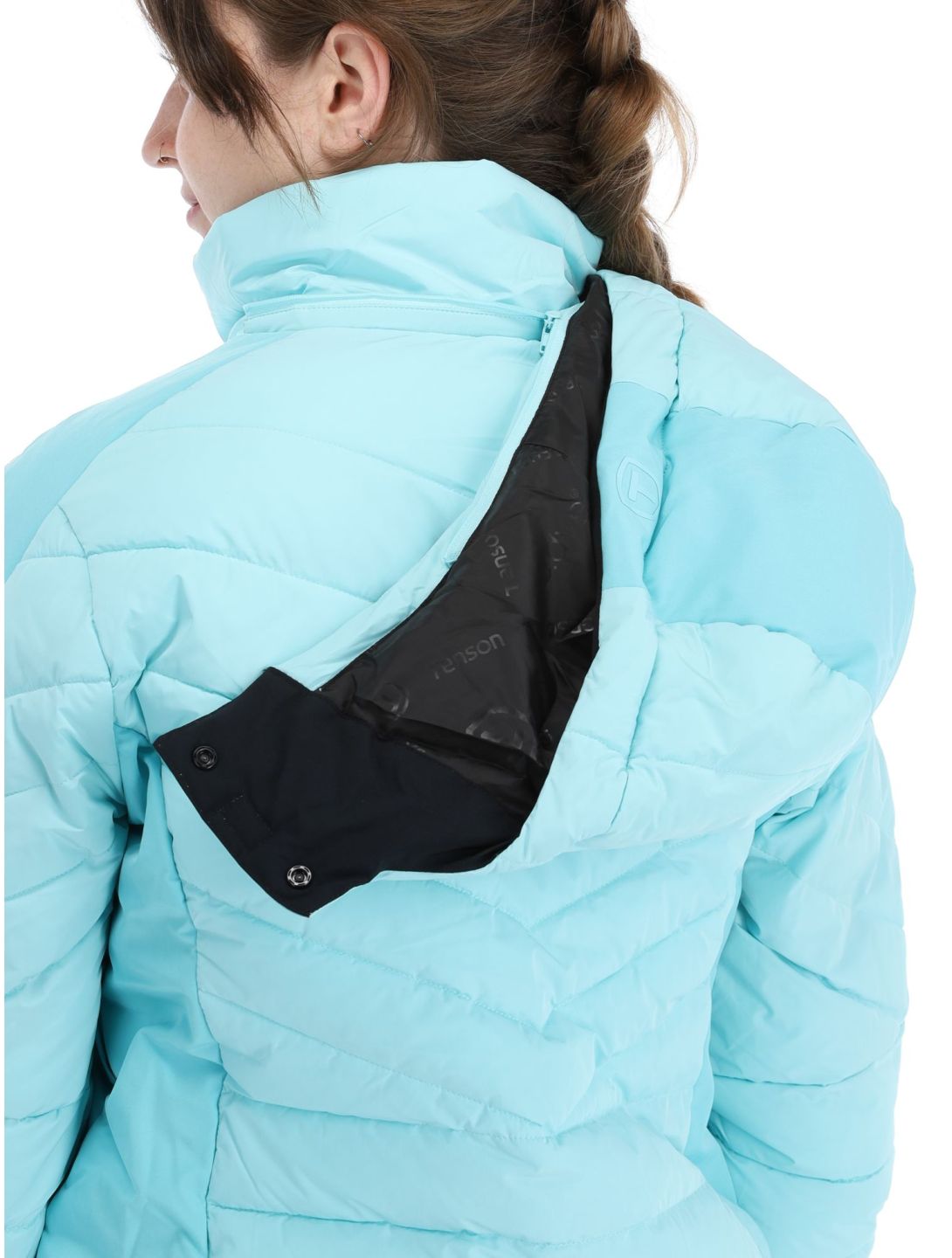 Tenson, Grace chaqueta de esquí mujeres Light Turqoise Turquoise 