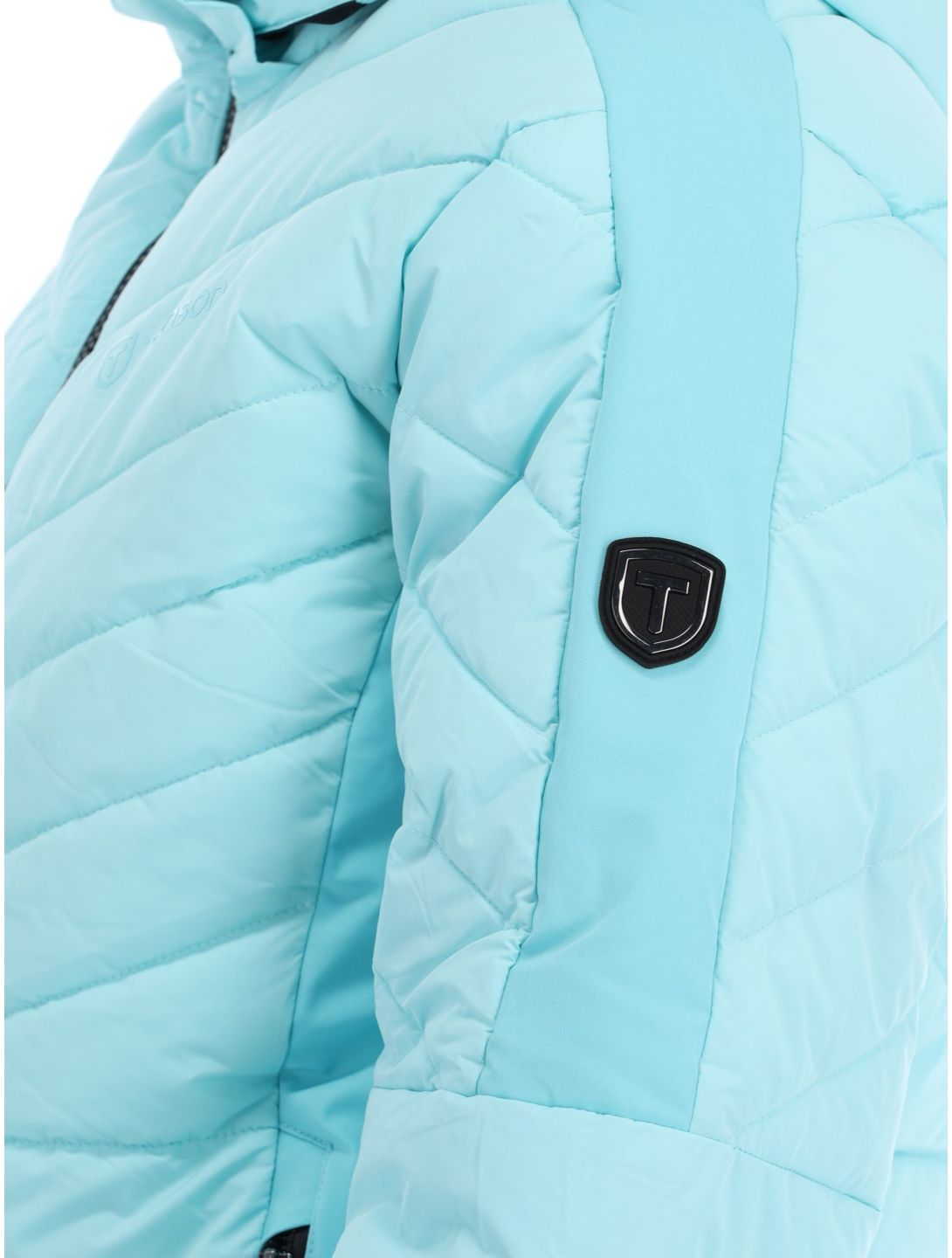 Tenson, Grace chaqueta de esquí mujeres Light Turqoise Turquoise 