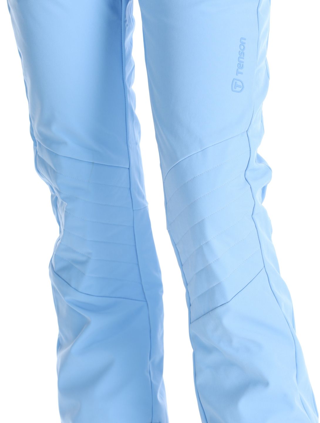 Tenson, Grace pantalones de esquí softshell mujeres Light Blue azul 