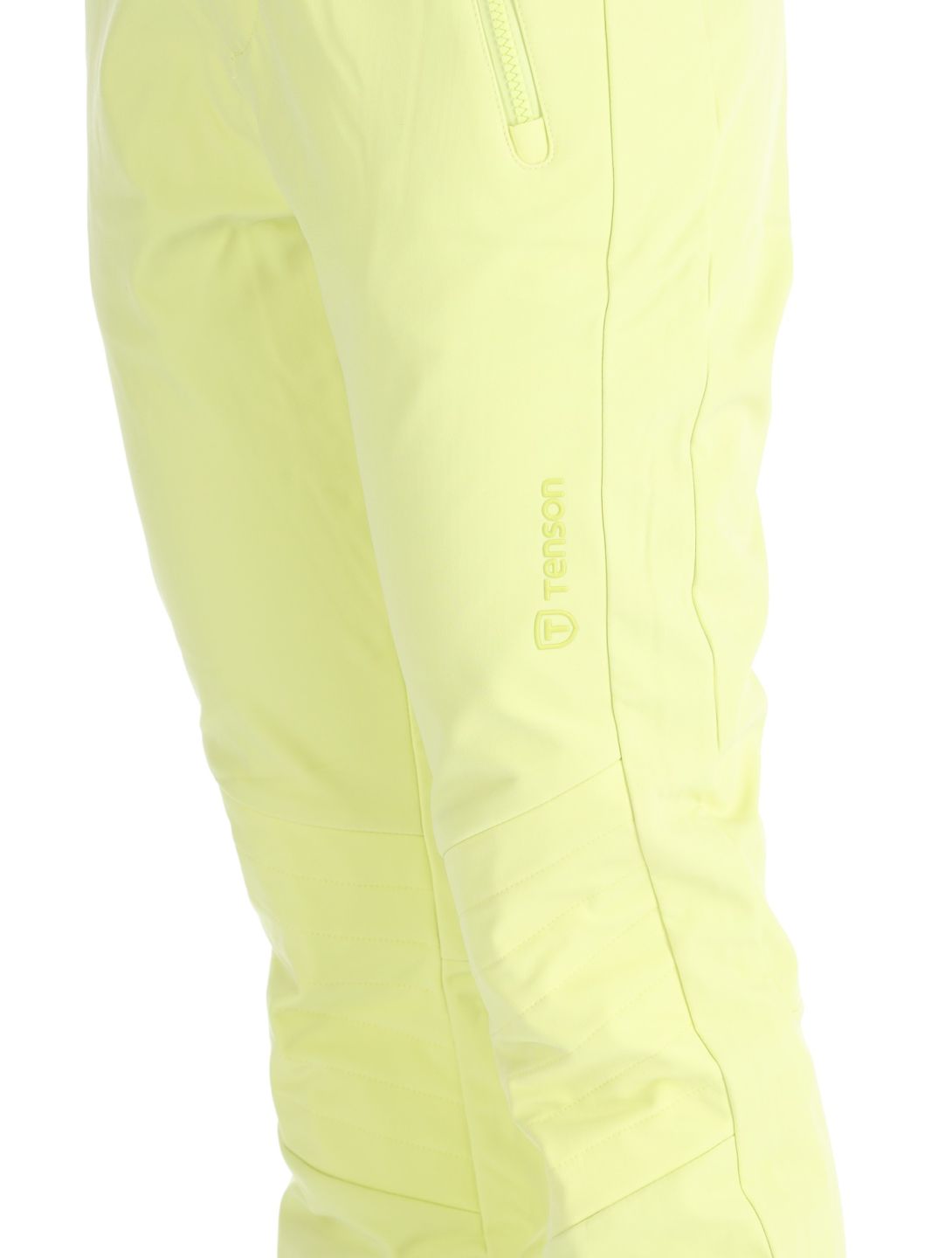 Tenson, Grace pantalones de esquí softshell mujeres Light Yellow amarillo 