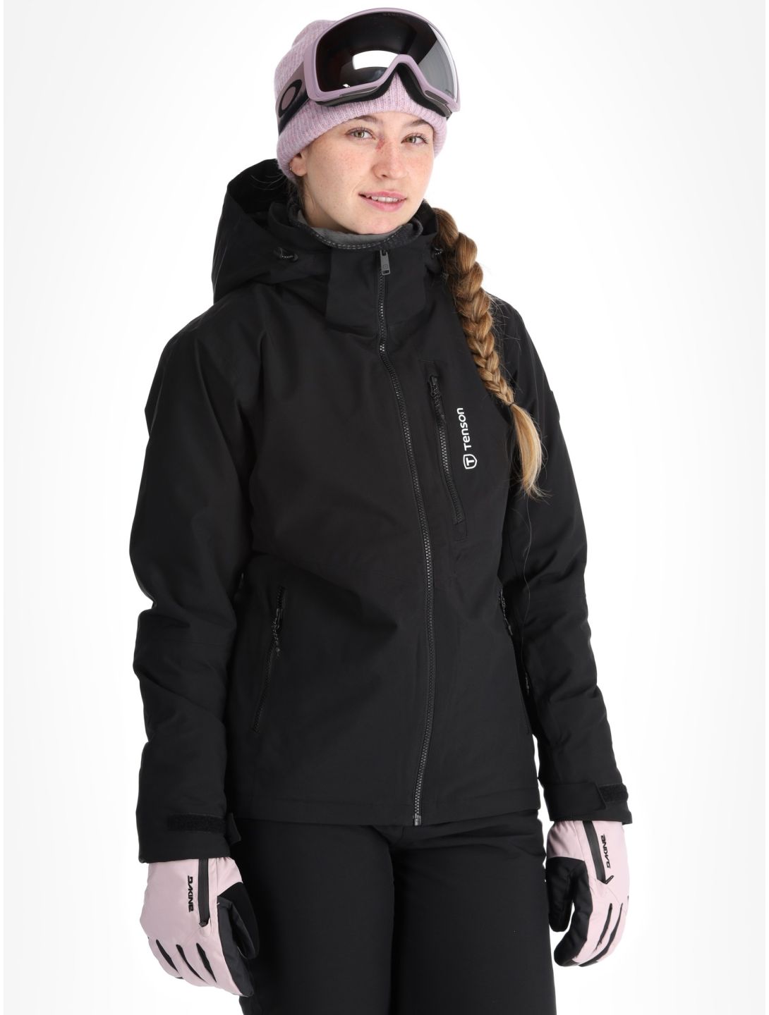 Tenson, Moa Ski chaqueta de esquí mujeres Black negro 