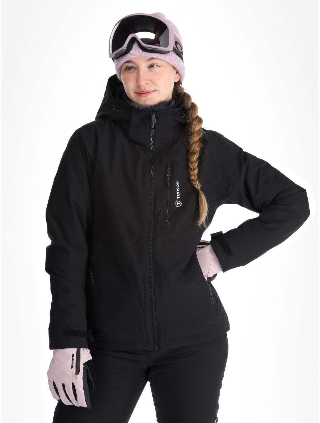 Tenson, Moa Ski chaqueta de esquí mujeres Black negro 