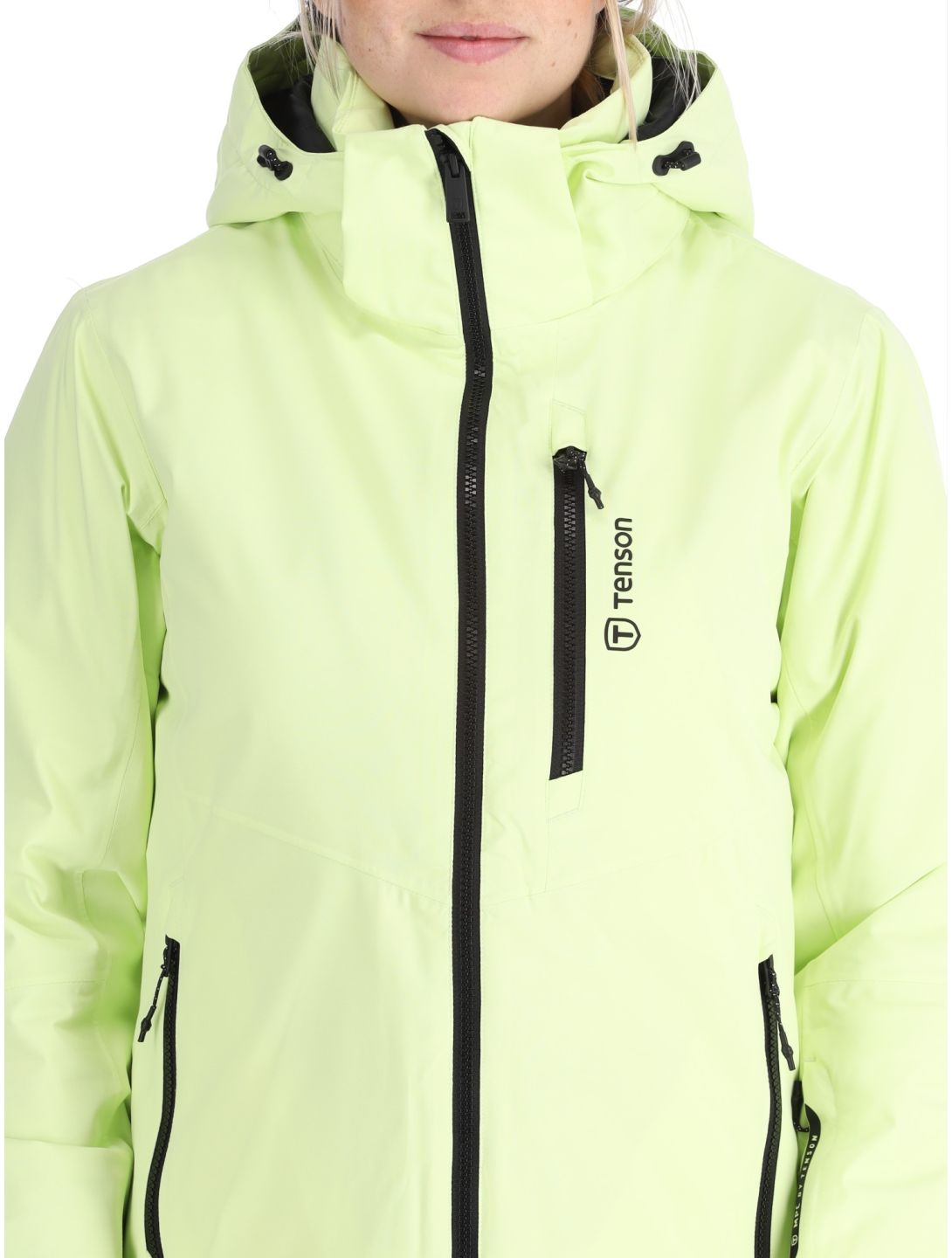 Tenson, Moa Ski chaqueta de esquí mujeres Light Green verde 